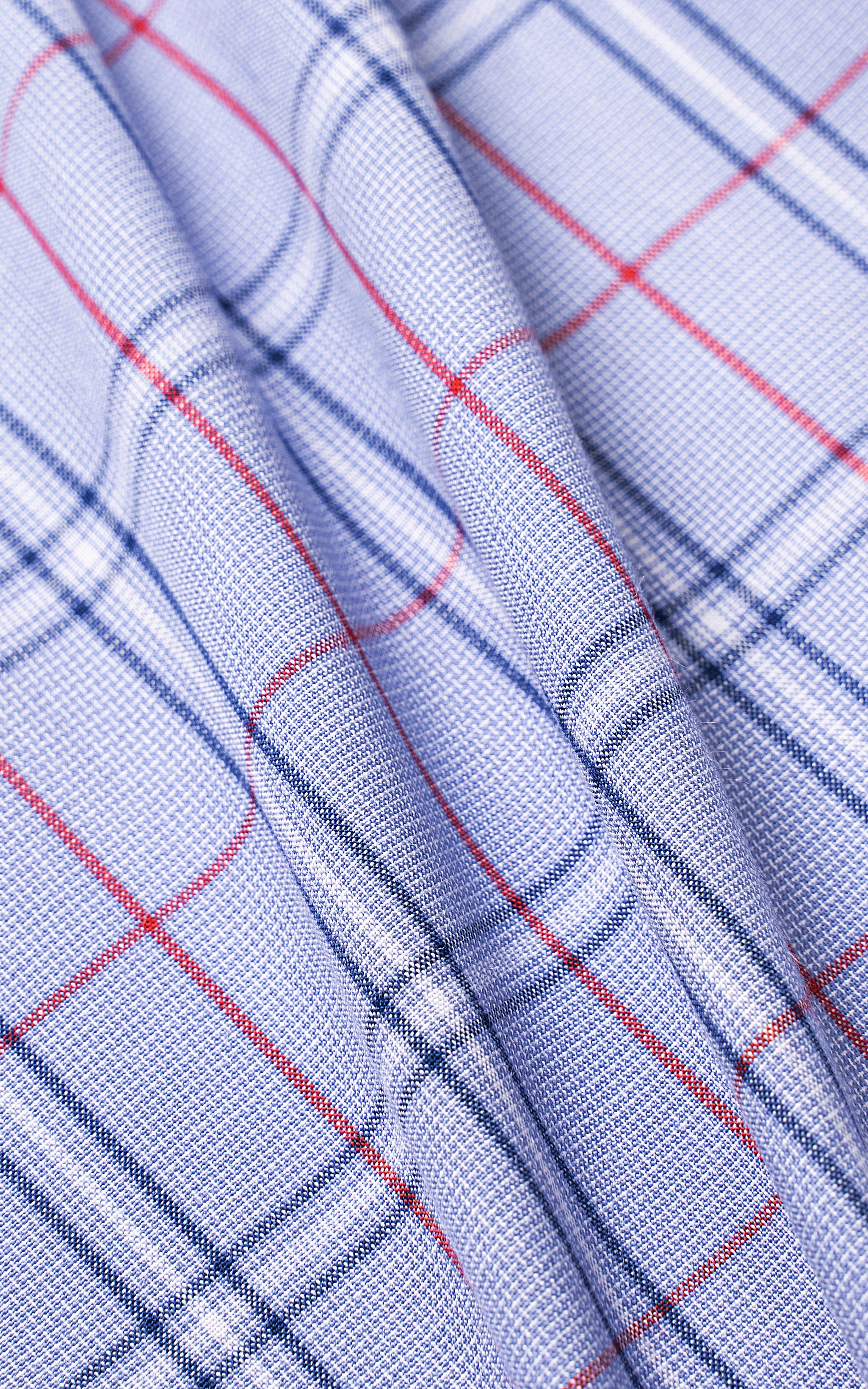 SEMI FORMAL SHIRT BLUE CHECK