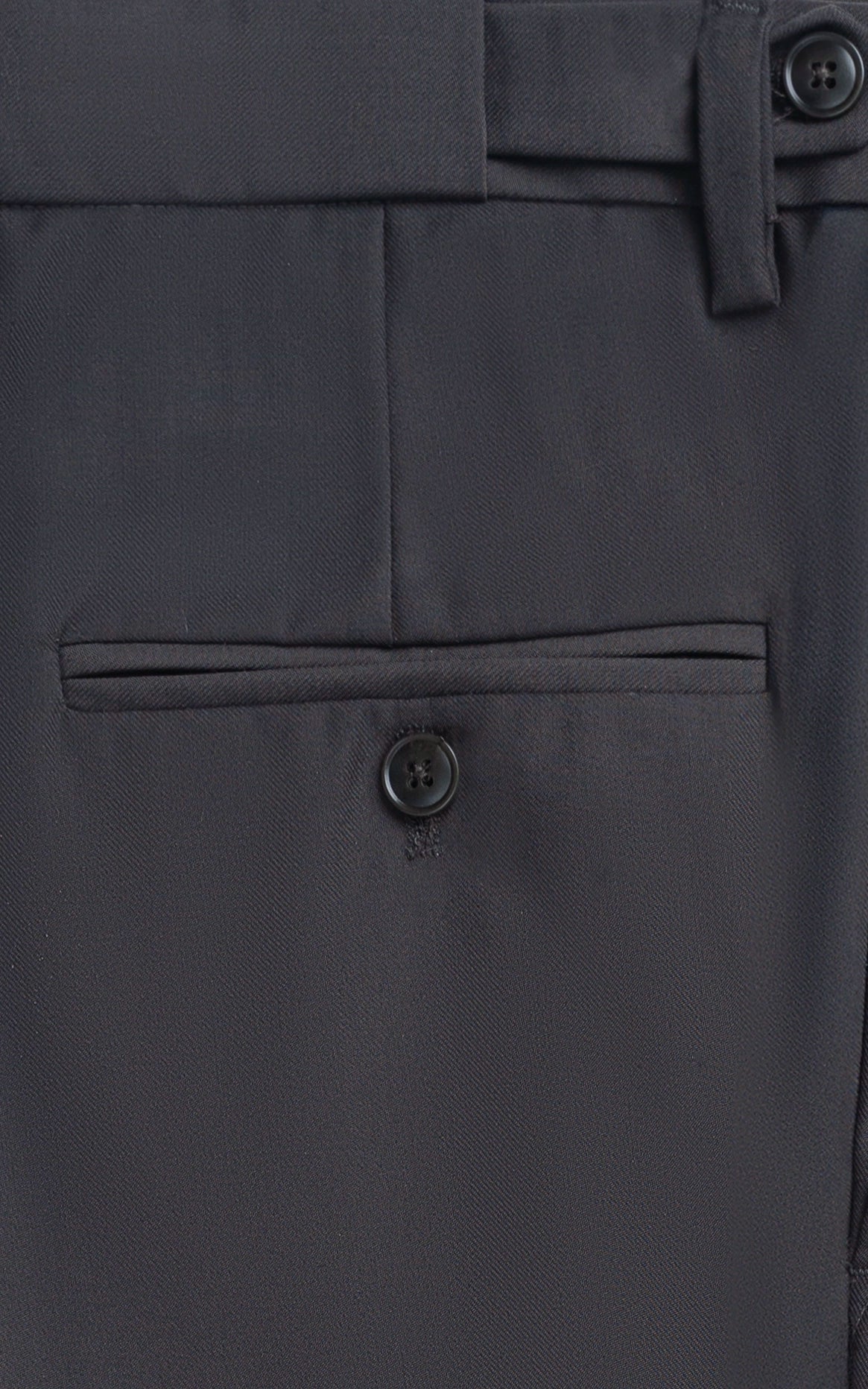 Adjustable Pleated Pant Charcoal