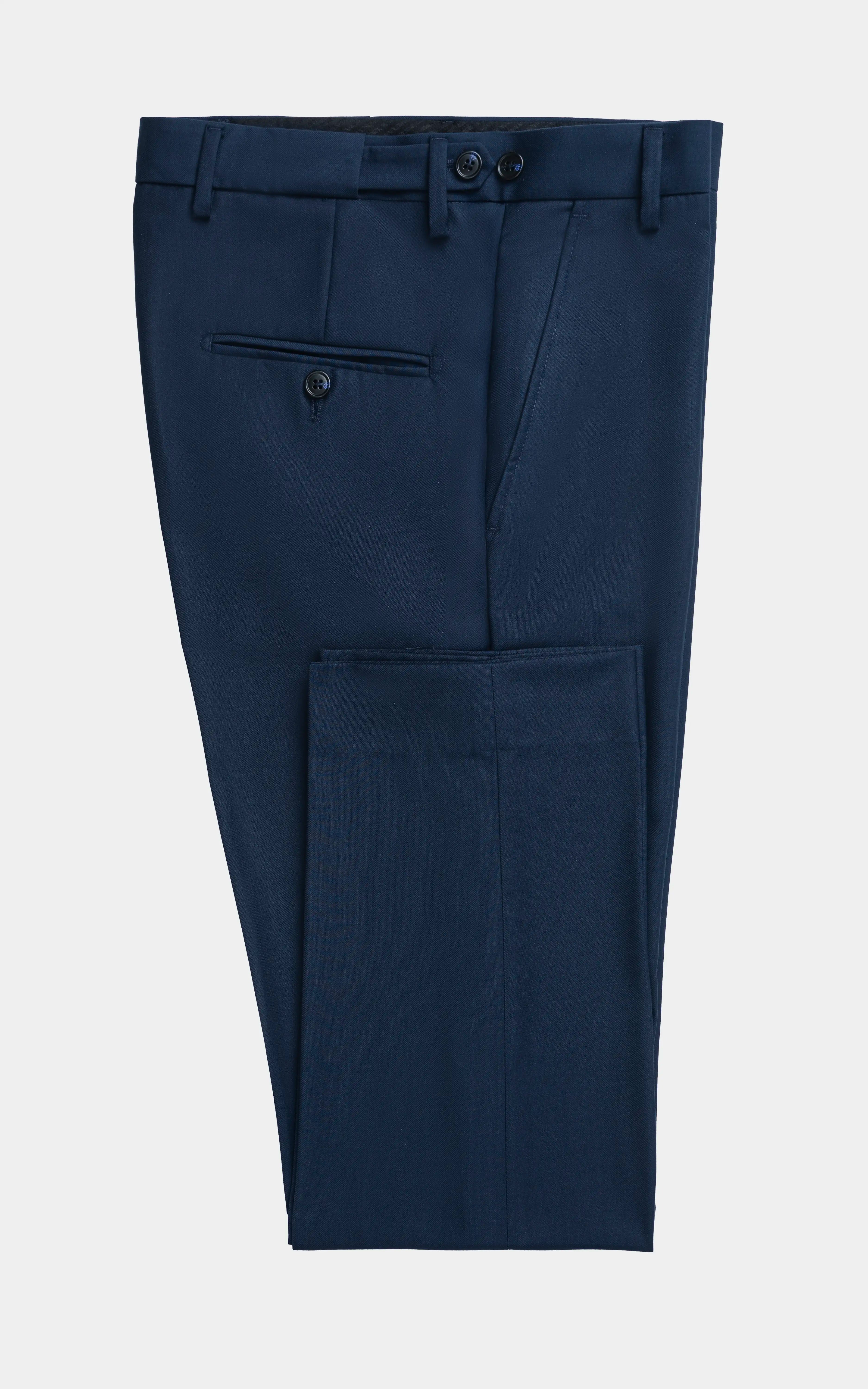 Adjustable Waist Dress Pant Navy