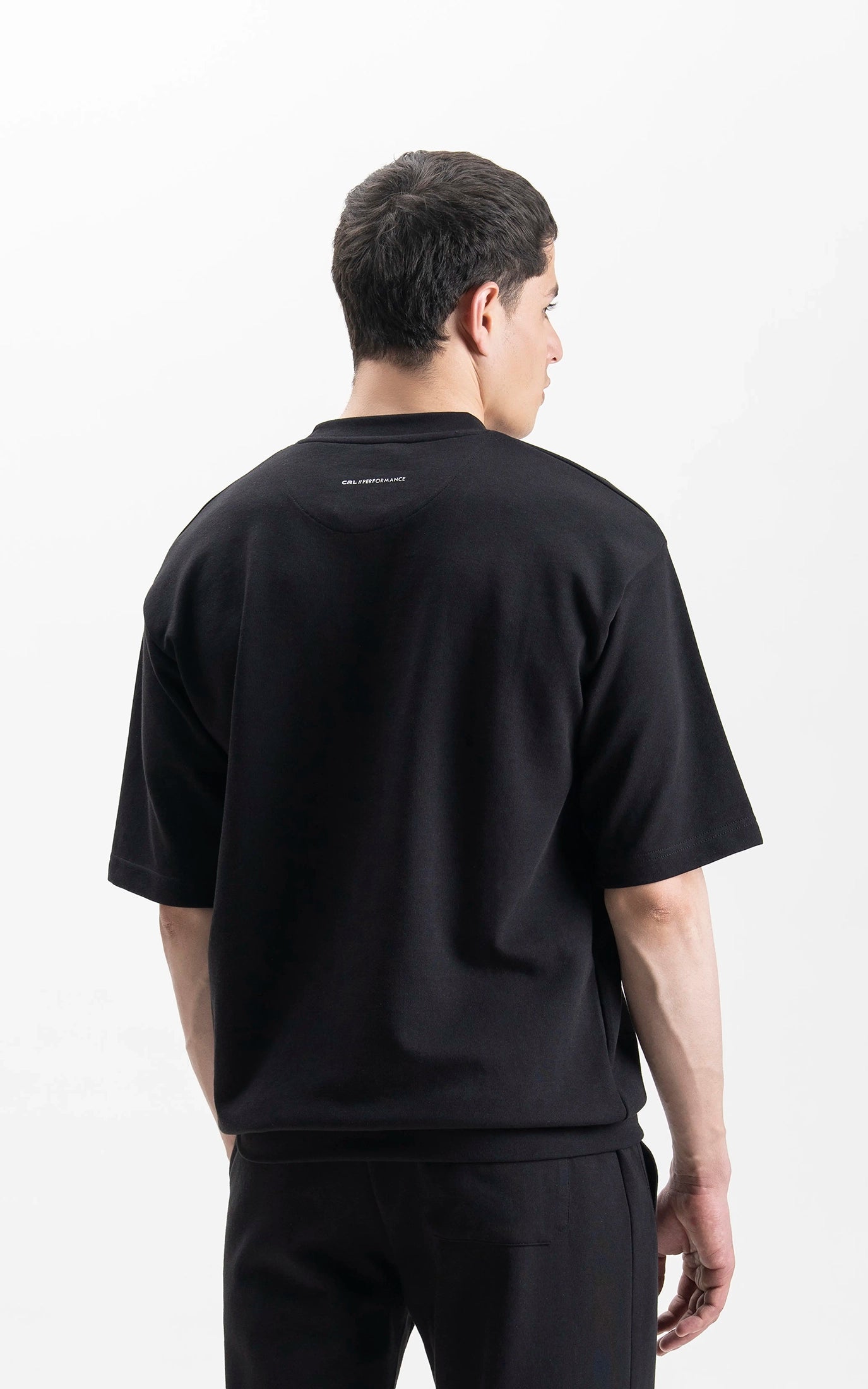 OVERSIZED SCUBA T-SHIRT BLACK