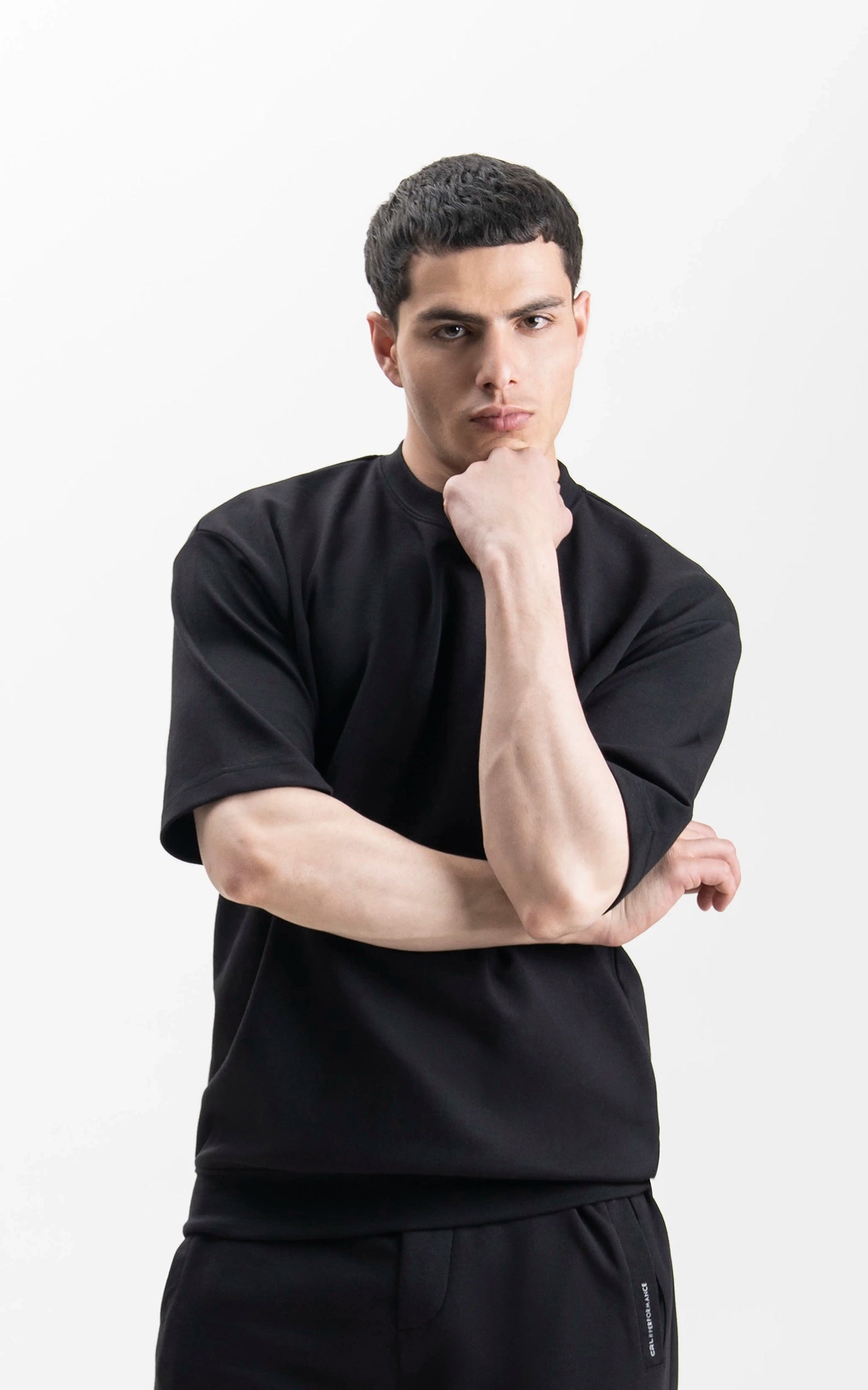 OVERSIZED SCUBA T-SHIRT BLACK