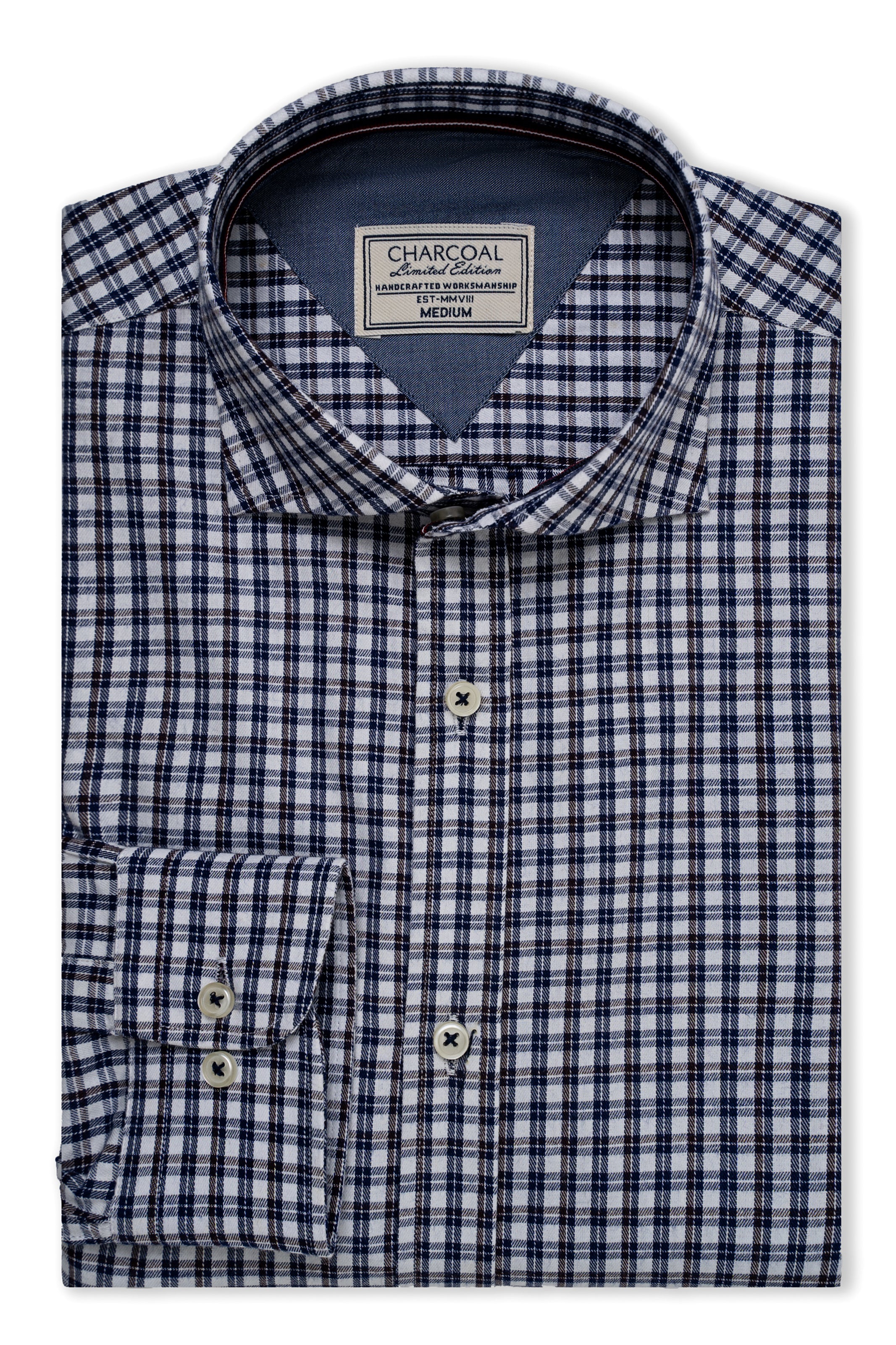 LIMITED EDITION SHIRT BLUE WHITE CHECK