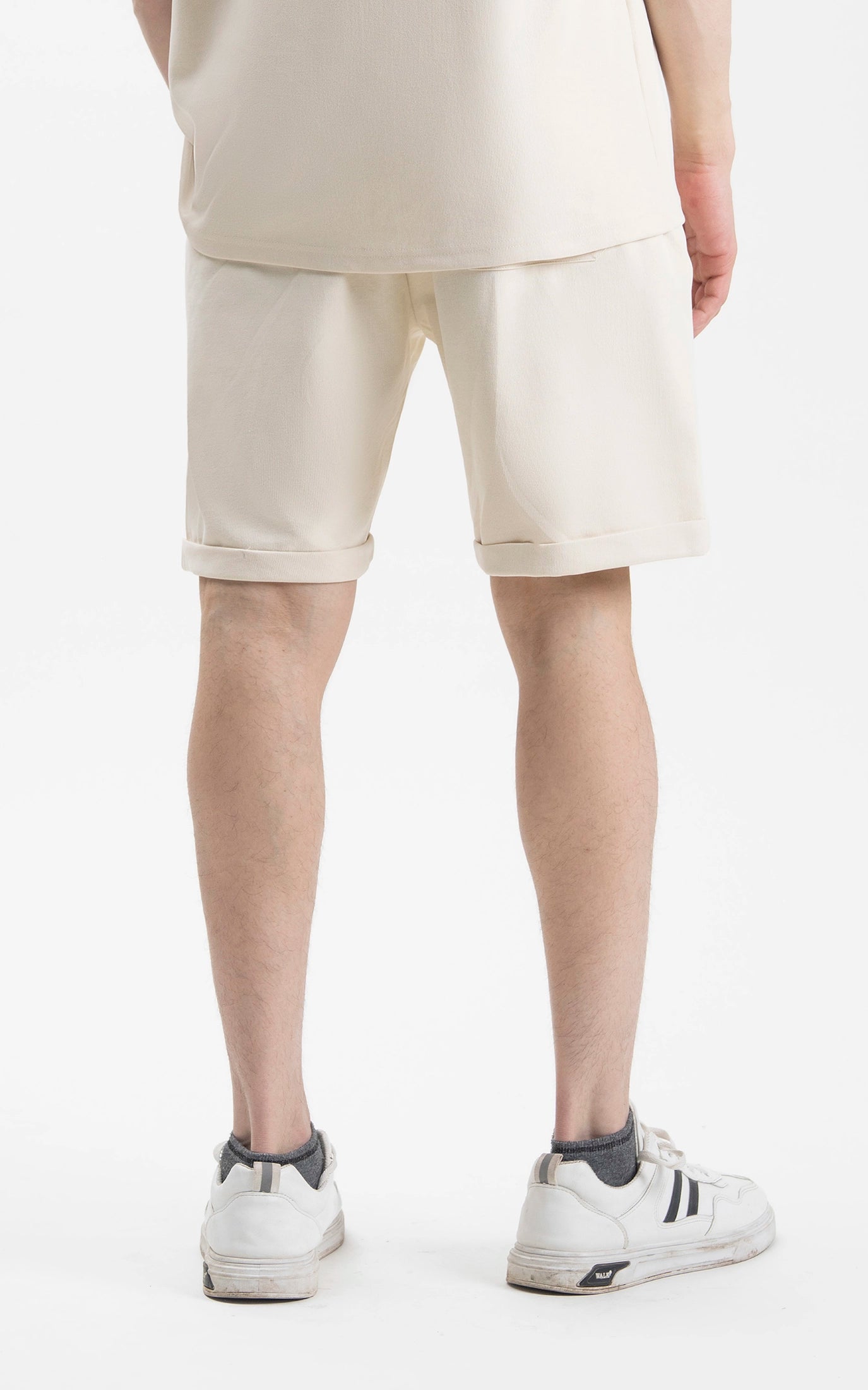 REGULAR FIT CASUAL SHORT BEIGE