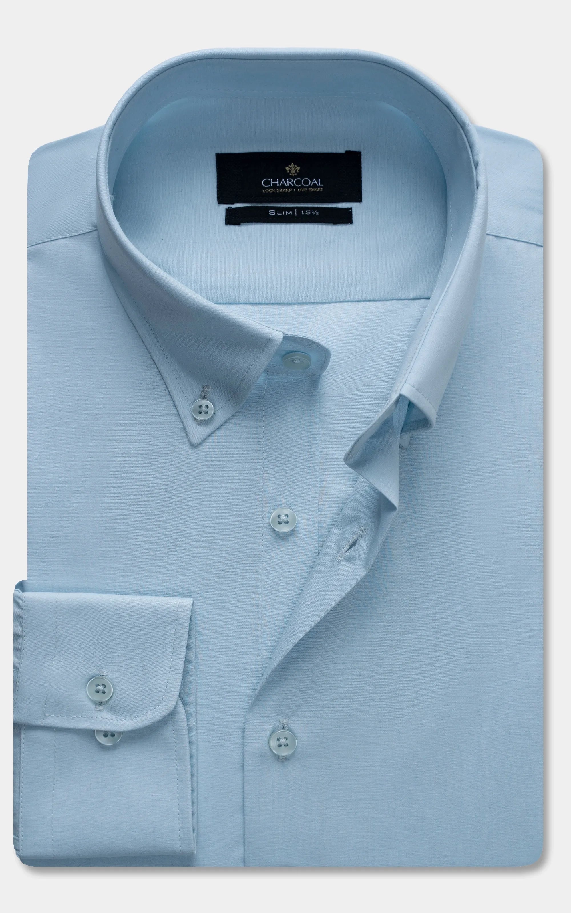 DRESS SHIRT AQUA