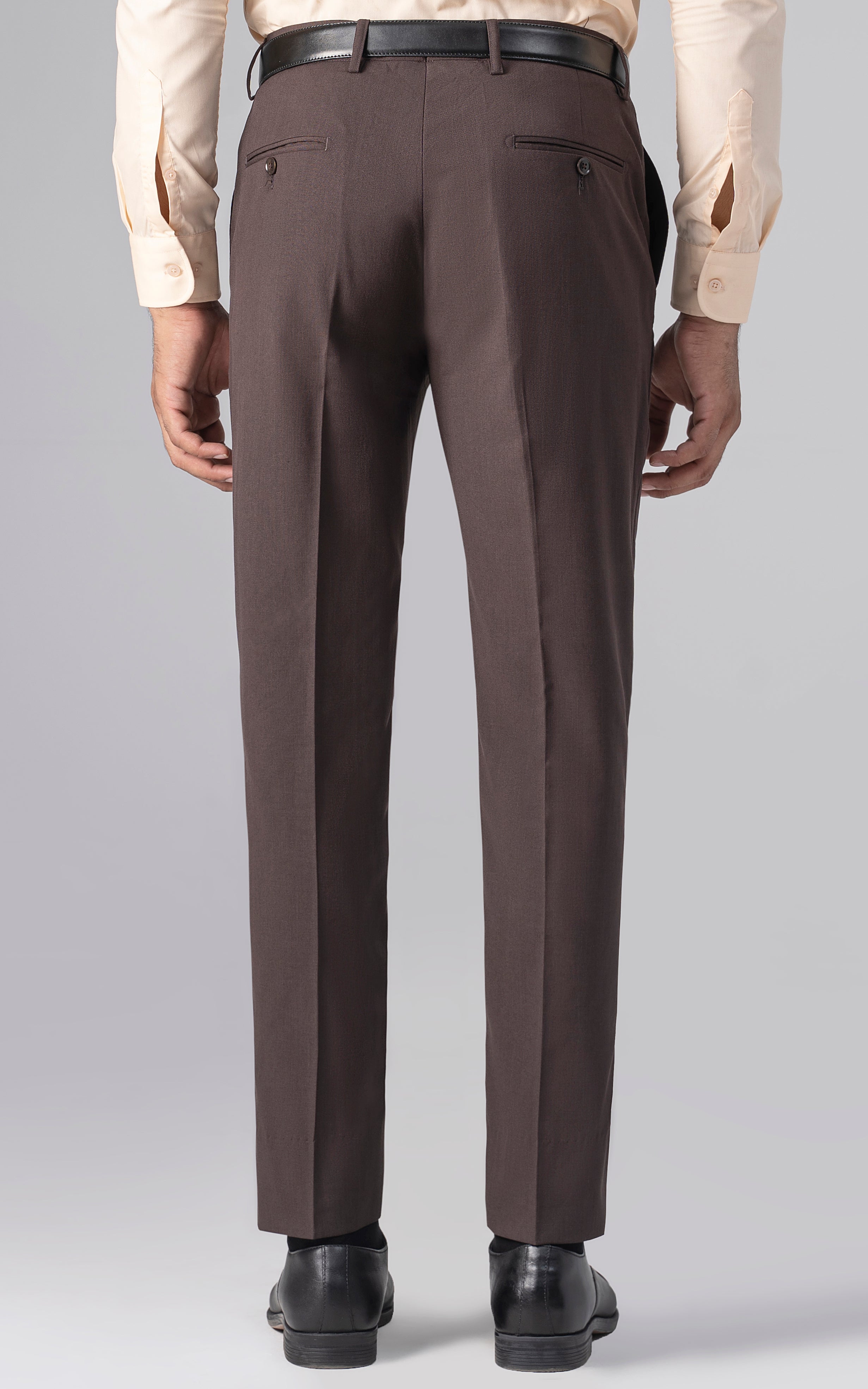 DRESS PANT SLIM FIT BROWN