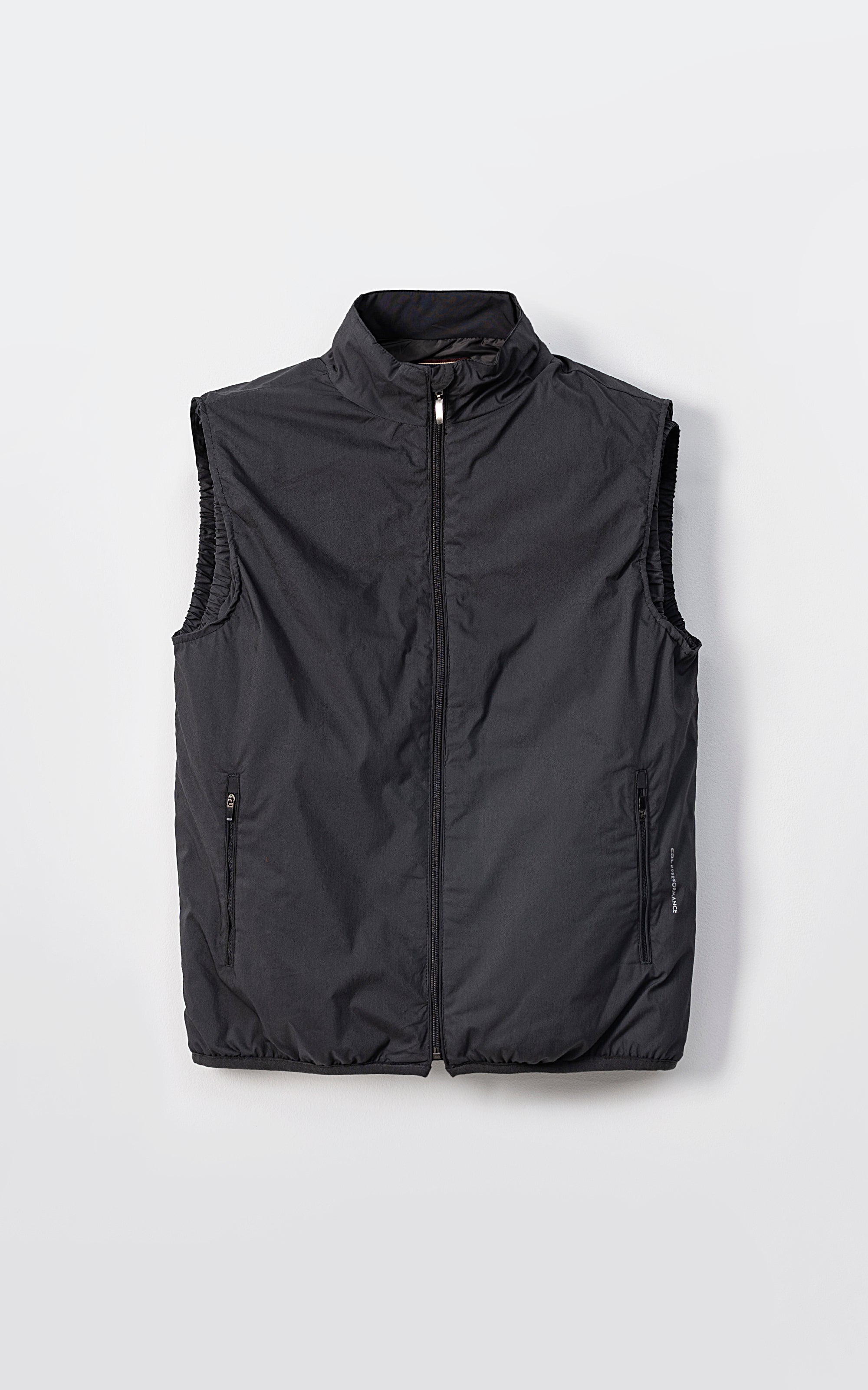 PUFFER  SLEEVELESS JACKET NAVY