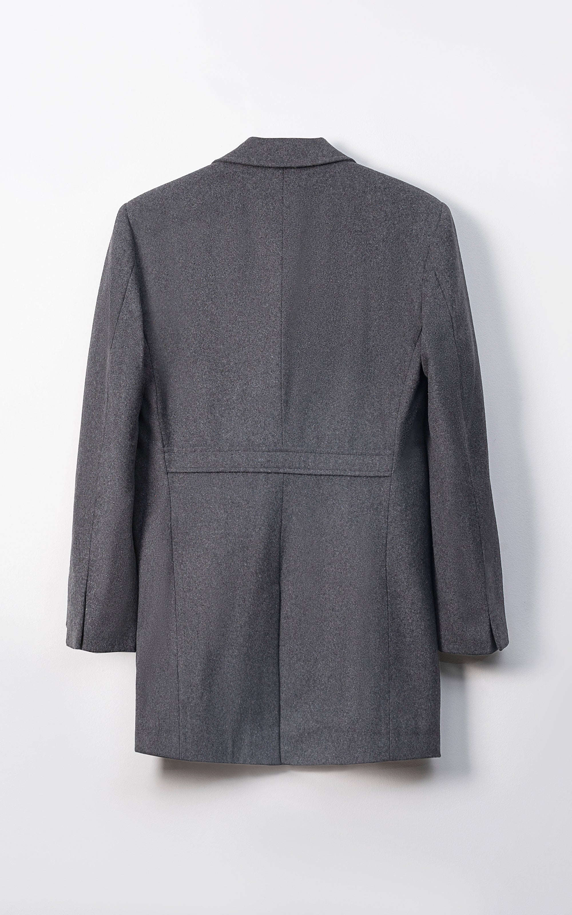 REFINED CLASSIC LONG COAT MID GREY