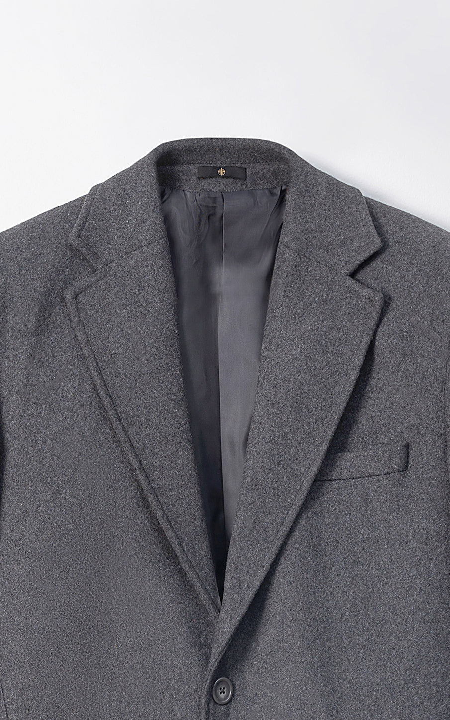 REFINED CLASSIC LONG COAT MID GREY