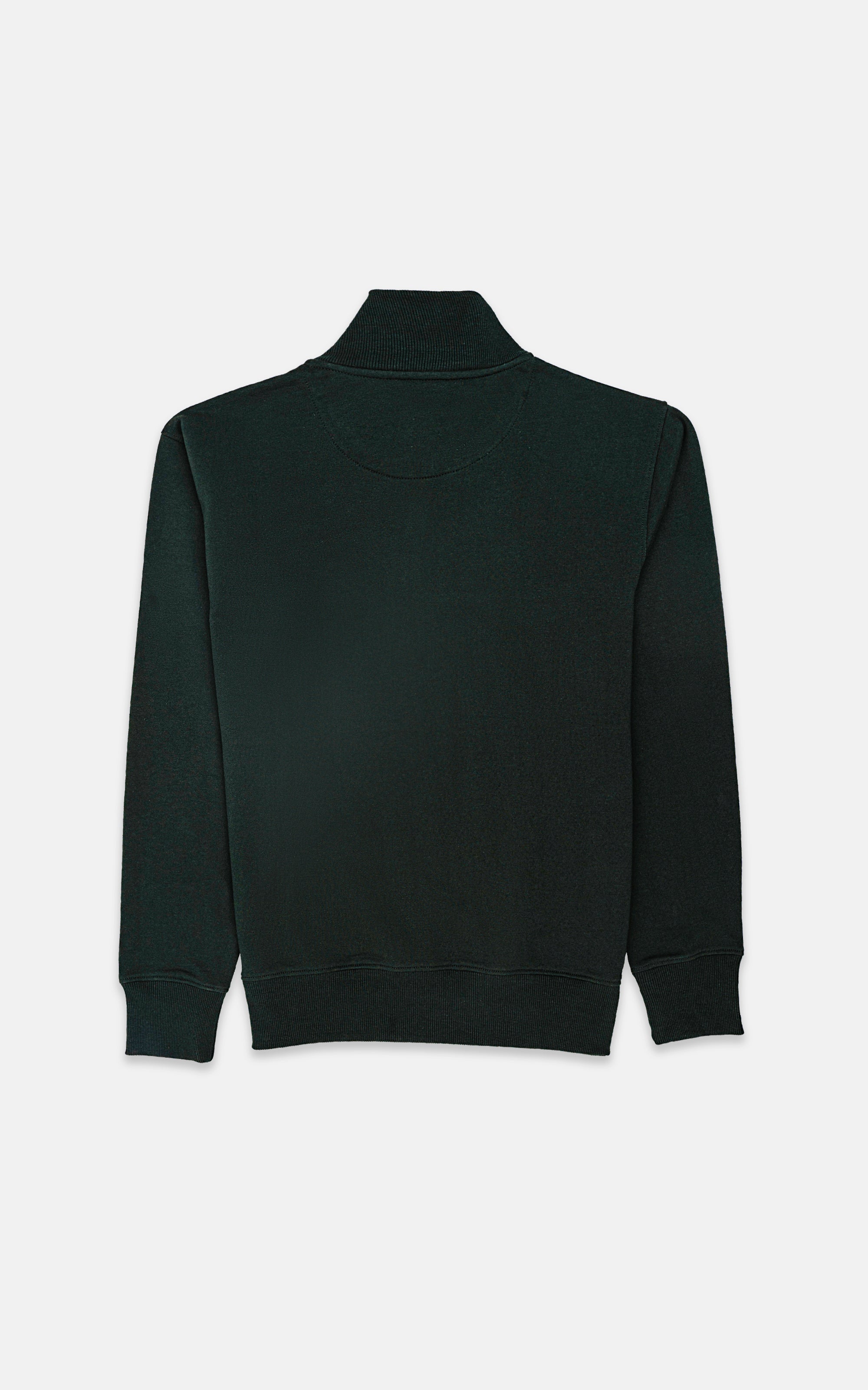 MOCK NECK SWEATSHIRT GREEN