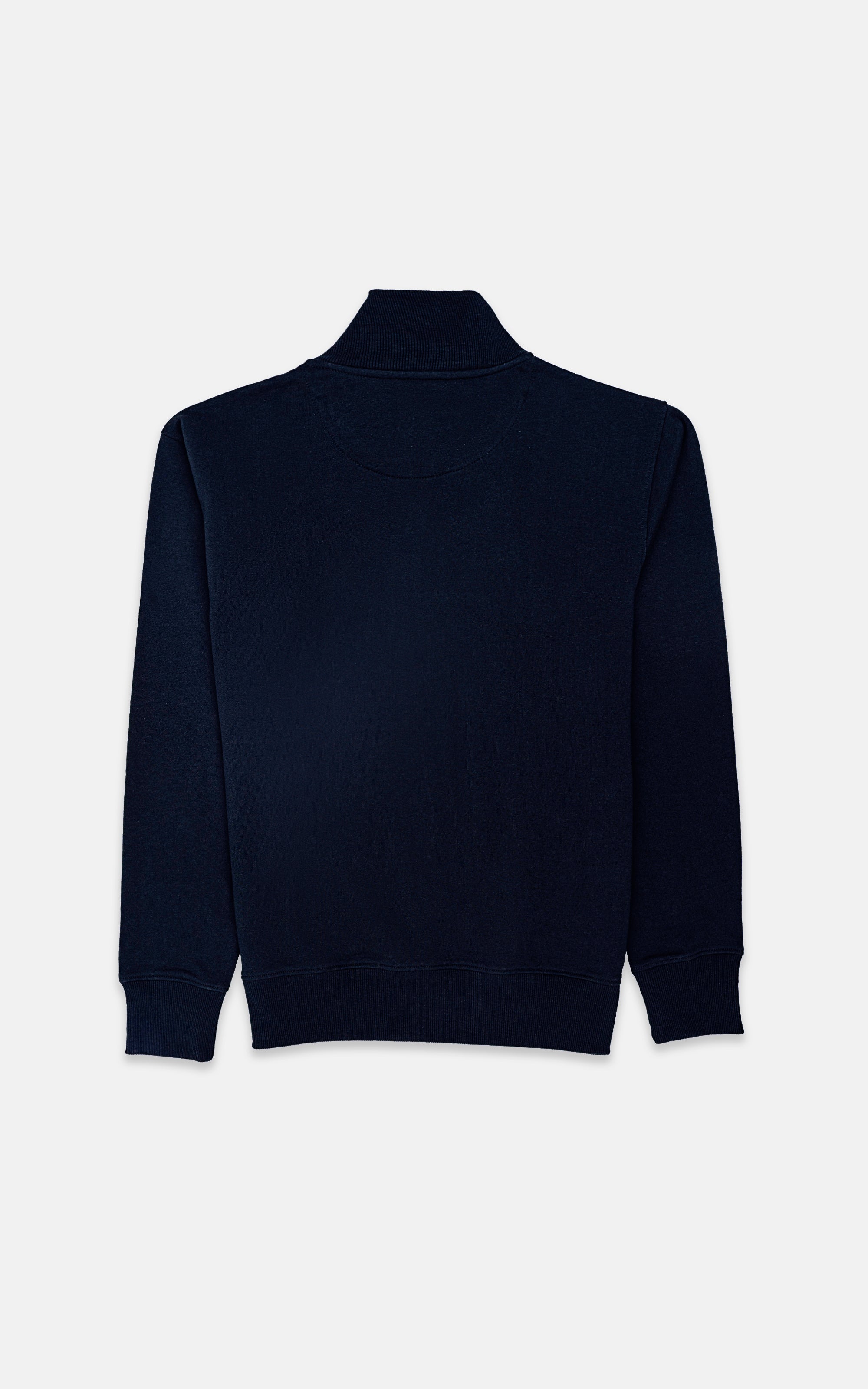 MOCK NECK SWEATSHIRT NAVY