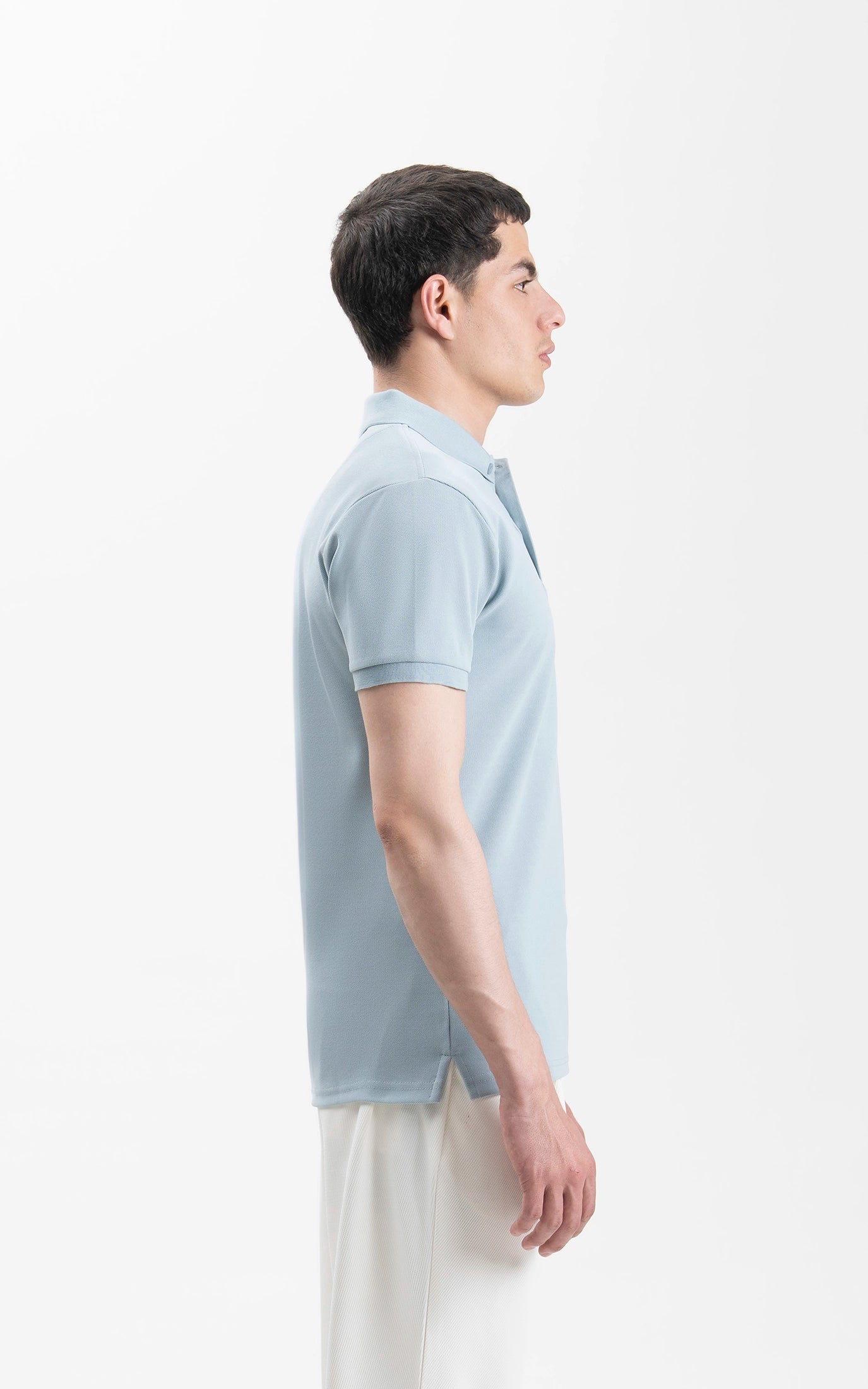 SMART FIT CLASSIC POLO SHIRT ICE BLUE