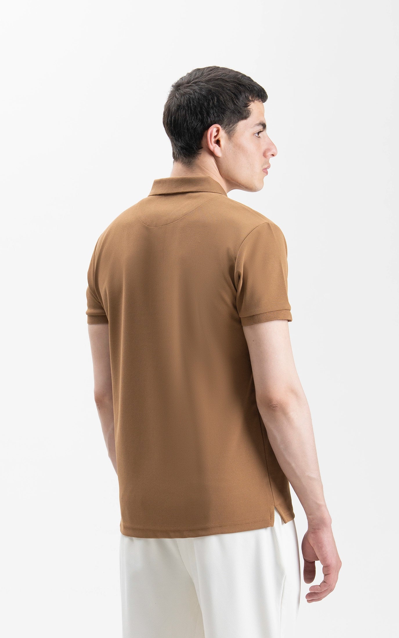SMART FIT CLASSIC POLO SHIRT DARK KHAKI