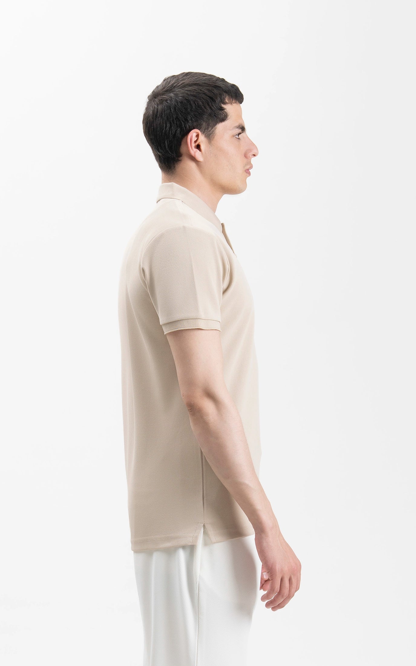 SMART FIT CLASSIC POLO SHIRT BEIGE