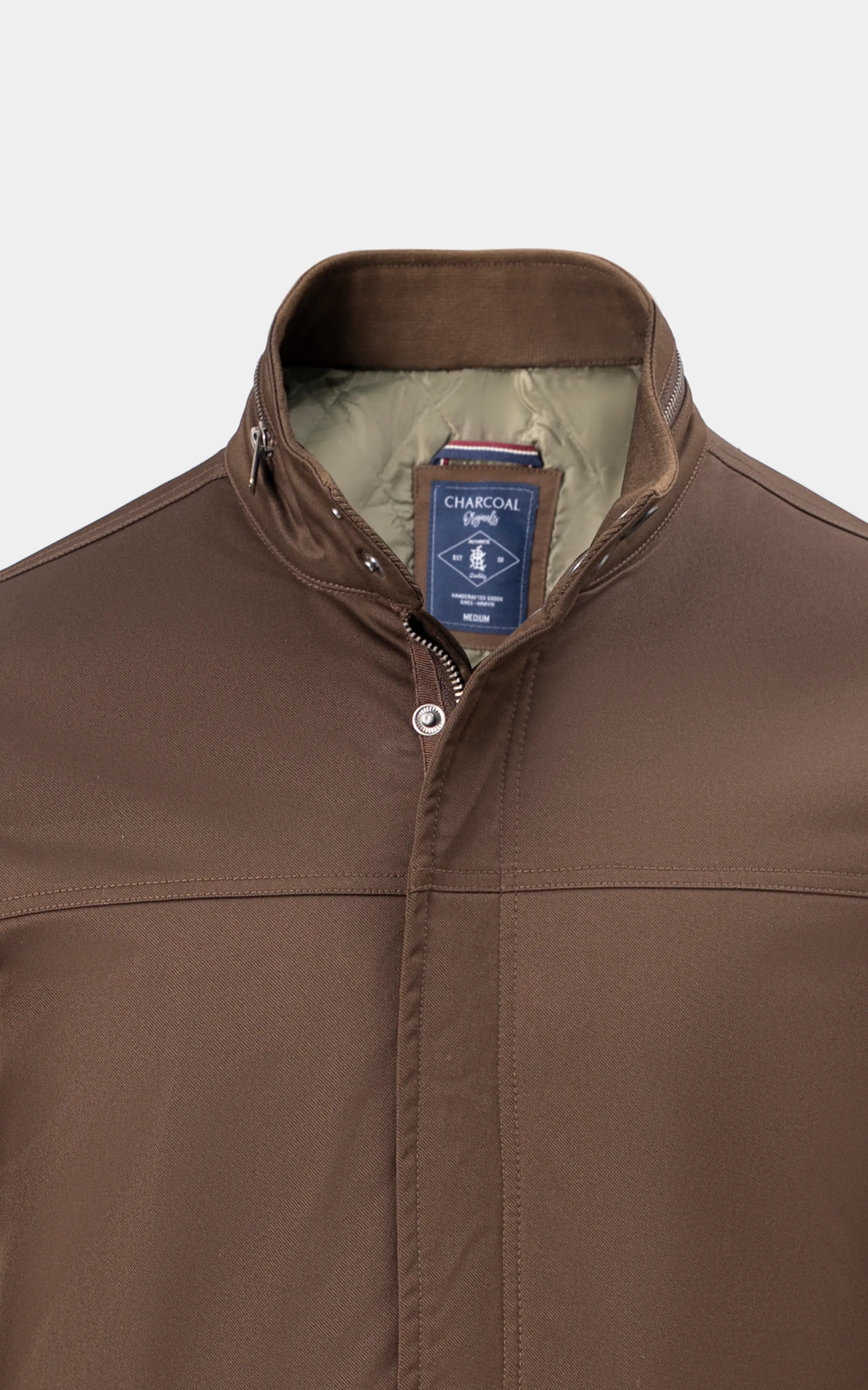 JACKET FULLSLEEVE BROWN