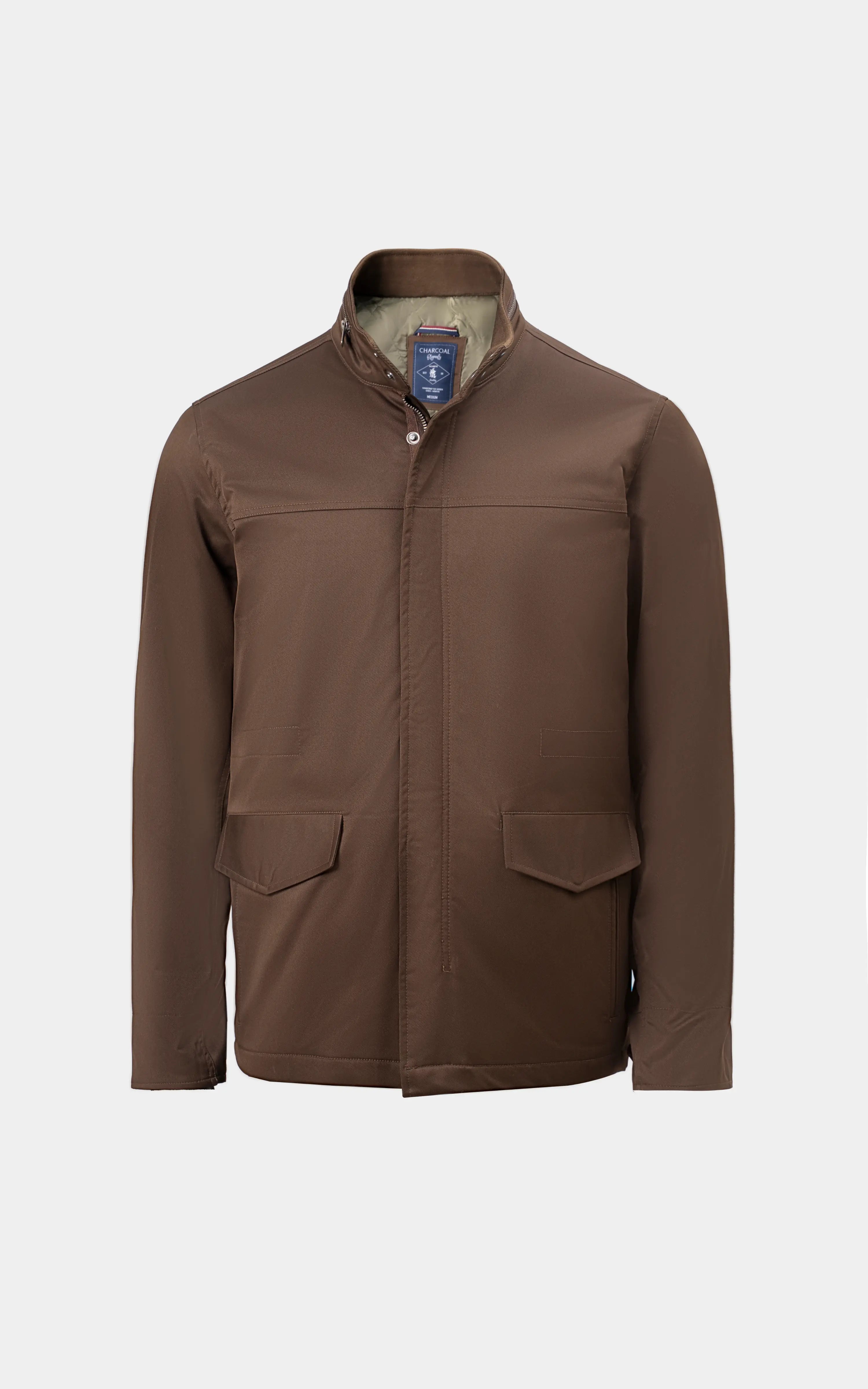 JACKET FULLSLEEVE BROWN