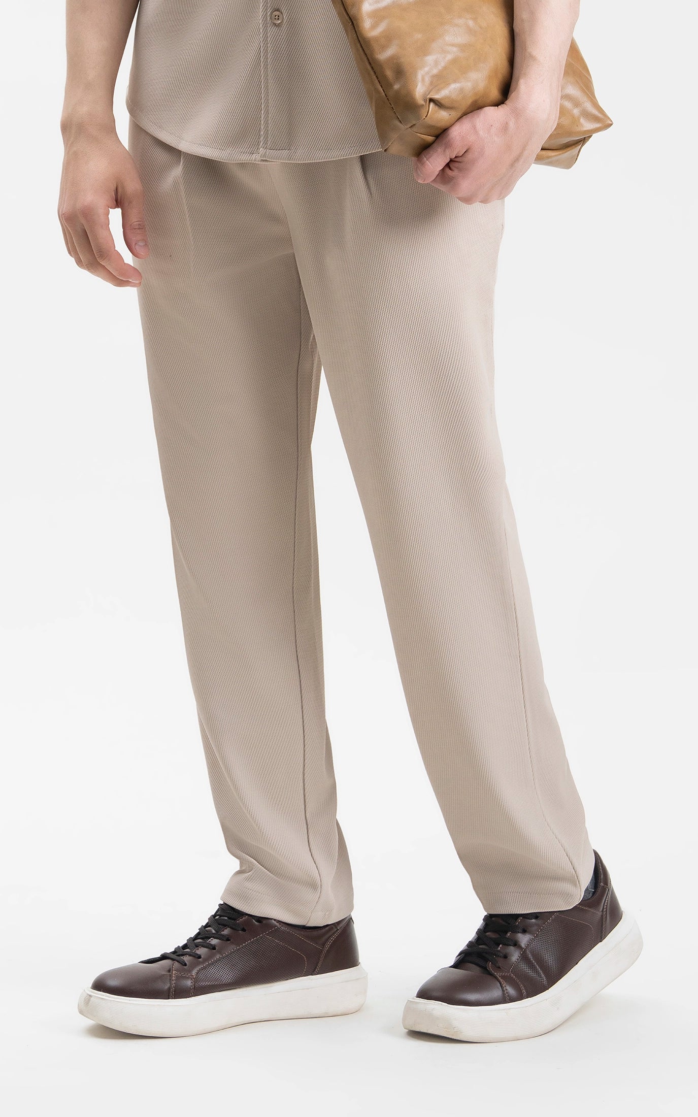CASUAL TROUSER RELAX FIT KHAKI