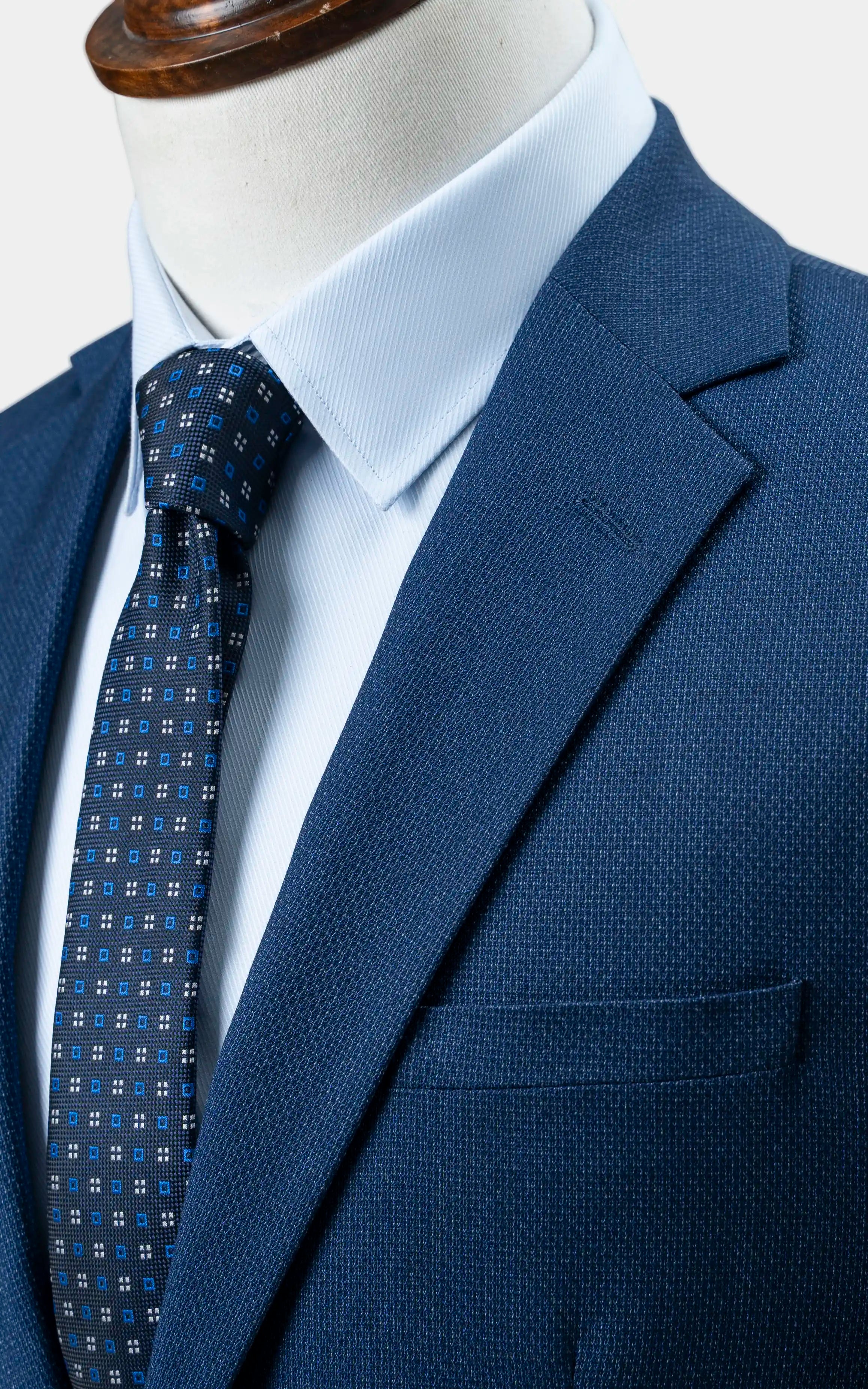 Two-Piece Suit Blue