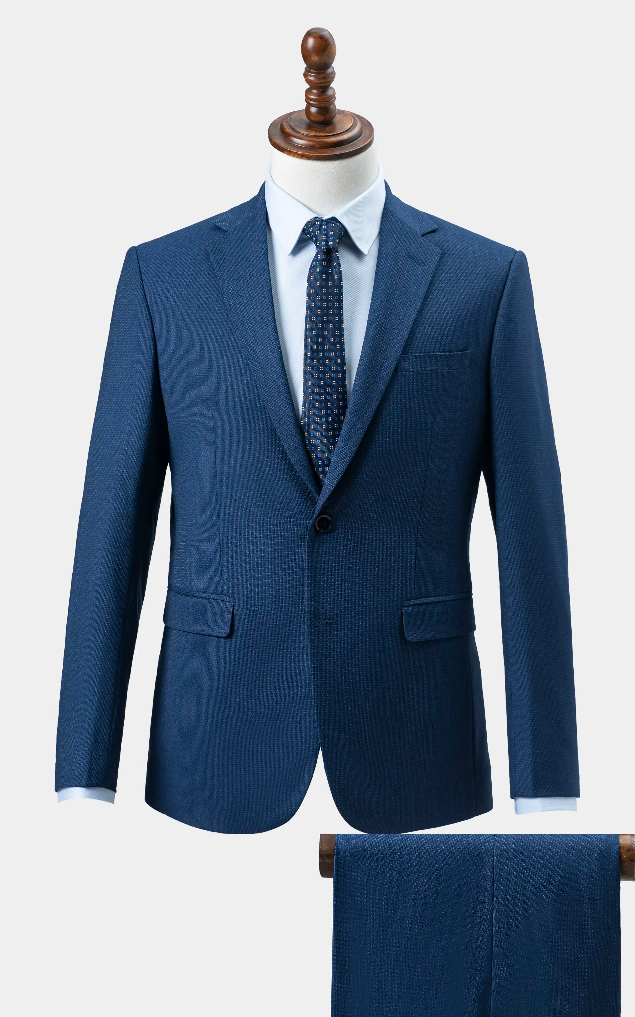 Two-Piece Suit Blue