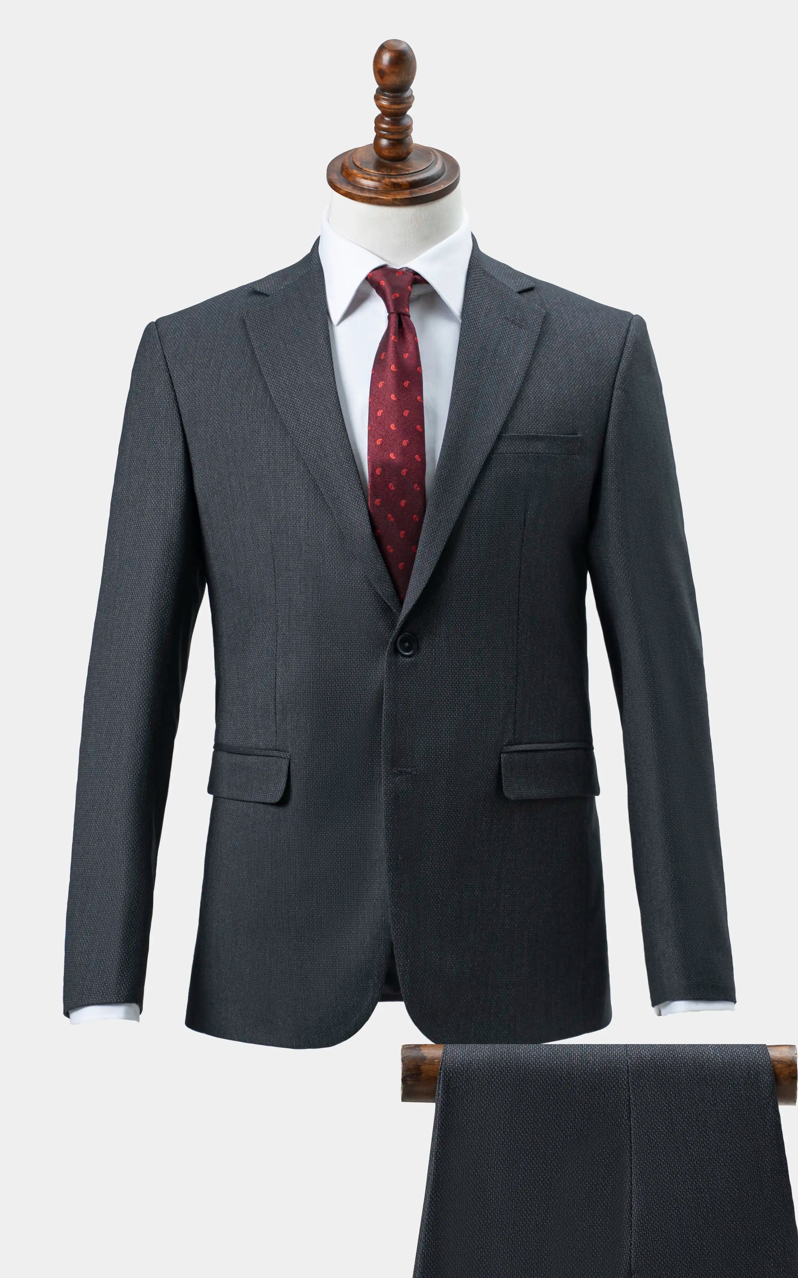 Two-Piece Suit Dark Grey