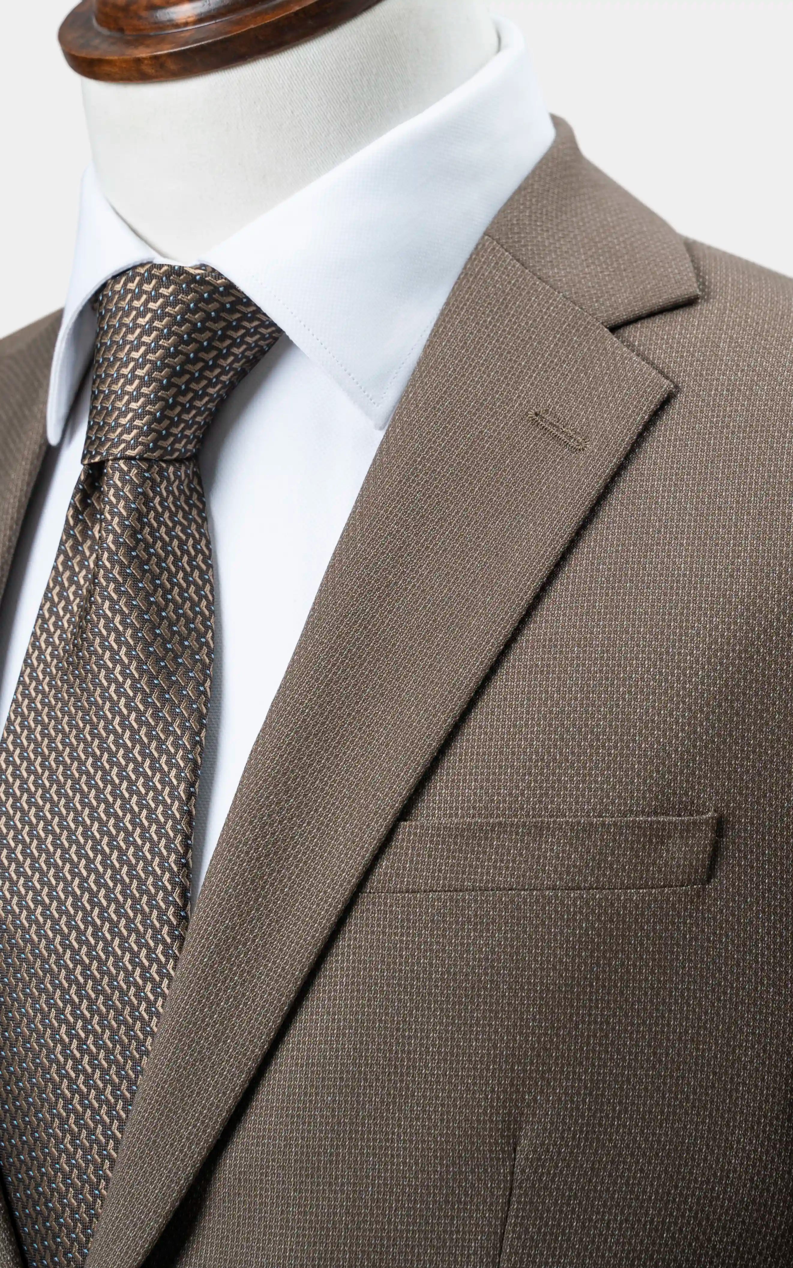 Two-Piece Suit khaki