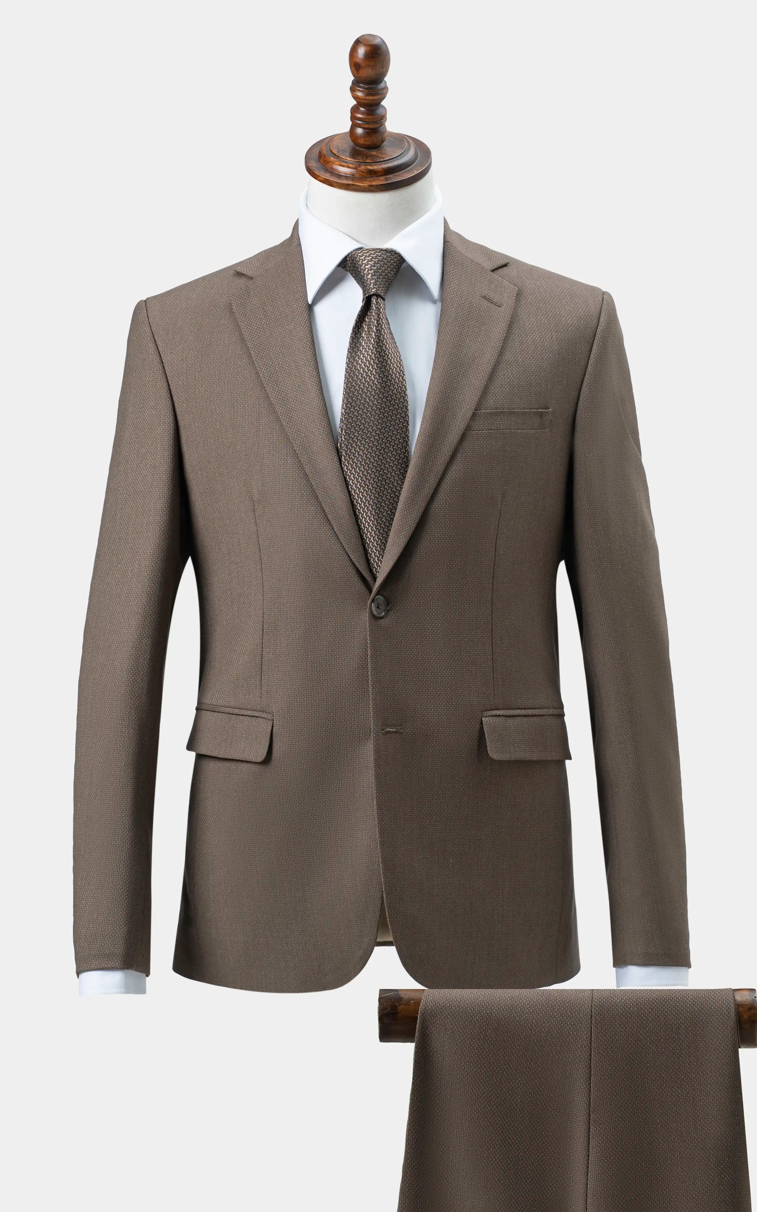 Two-Piece Suit khaki