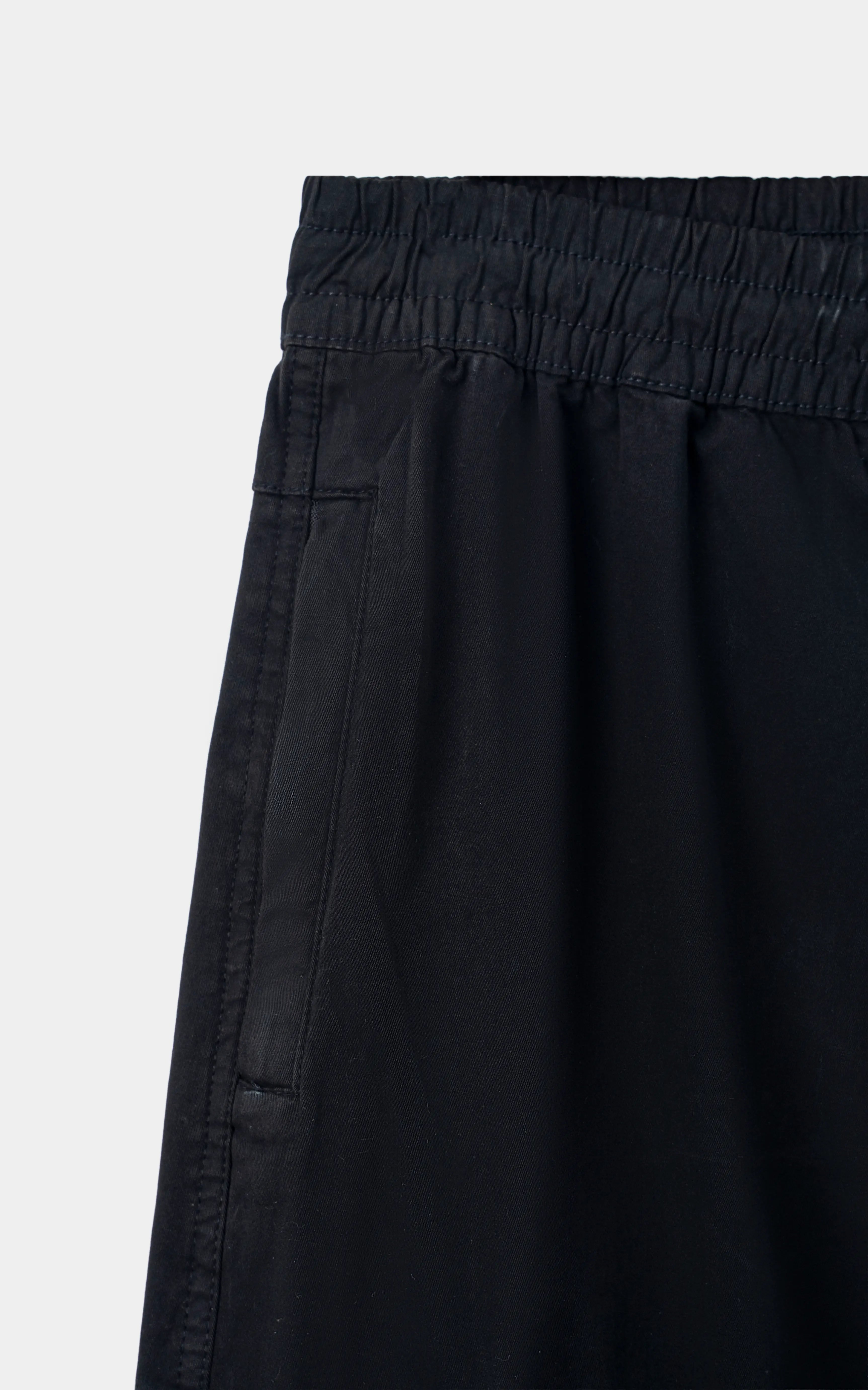 SLIM FIT CARGO TROUSER BLACK