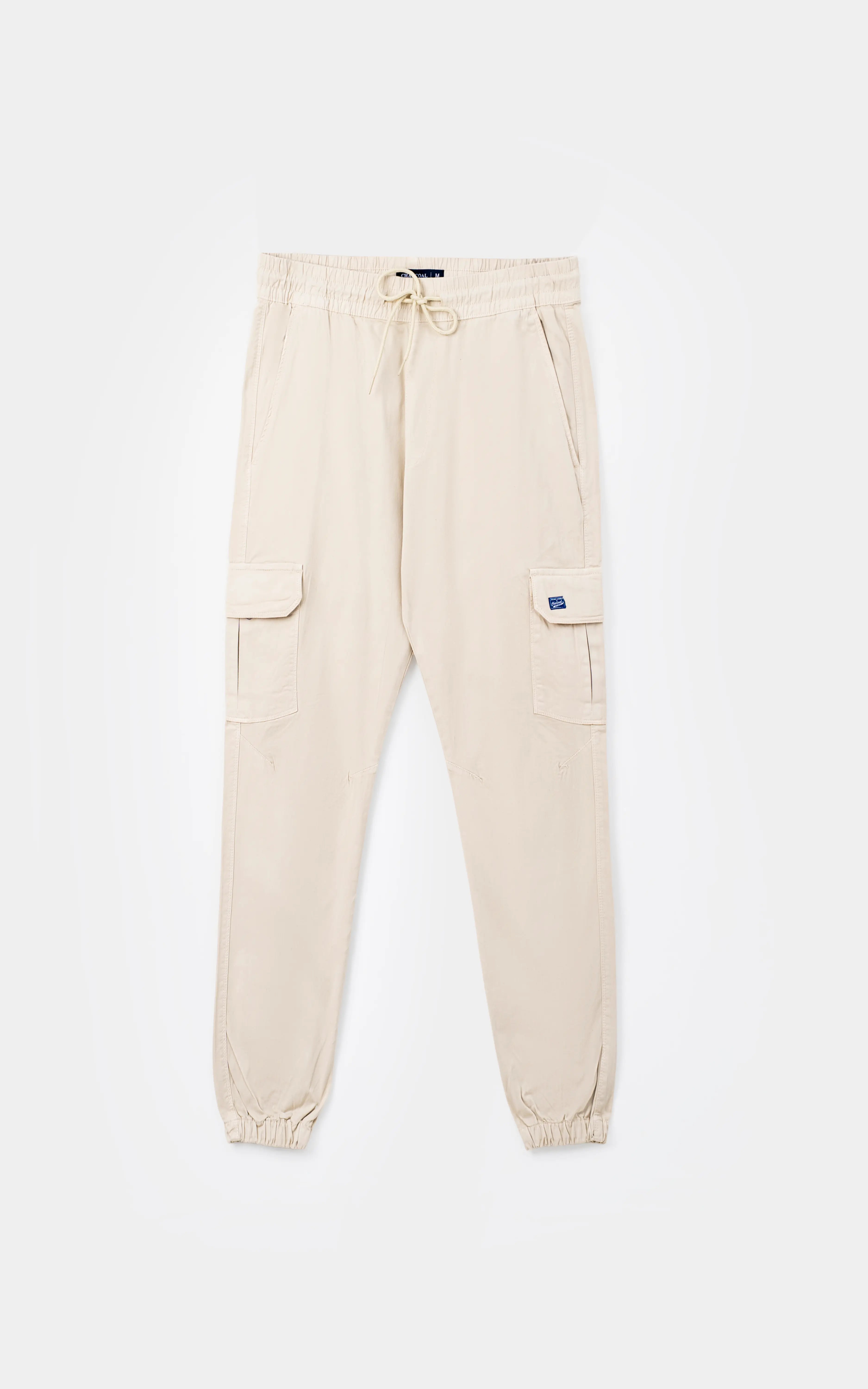 STRAIGHT FIT CARGO TROUSER  BEIGE