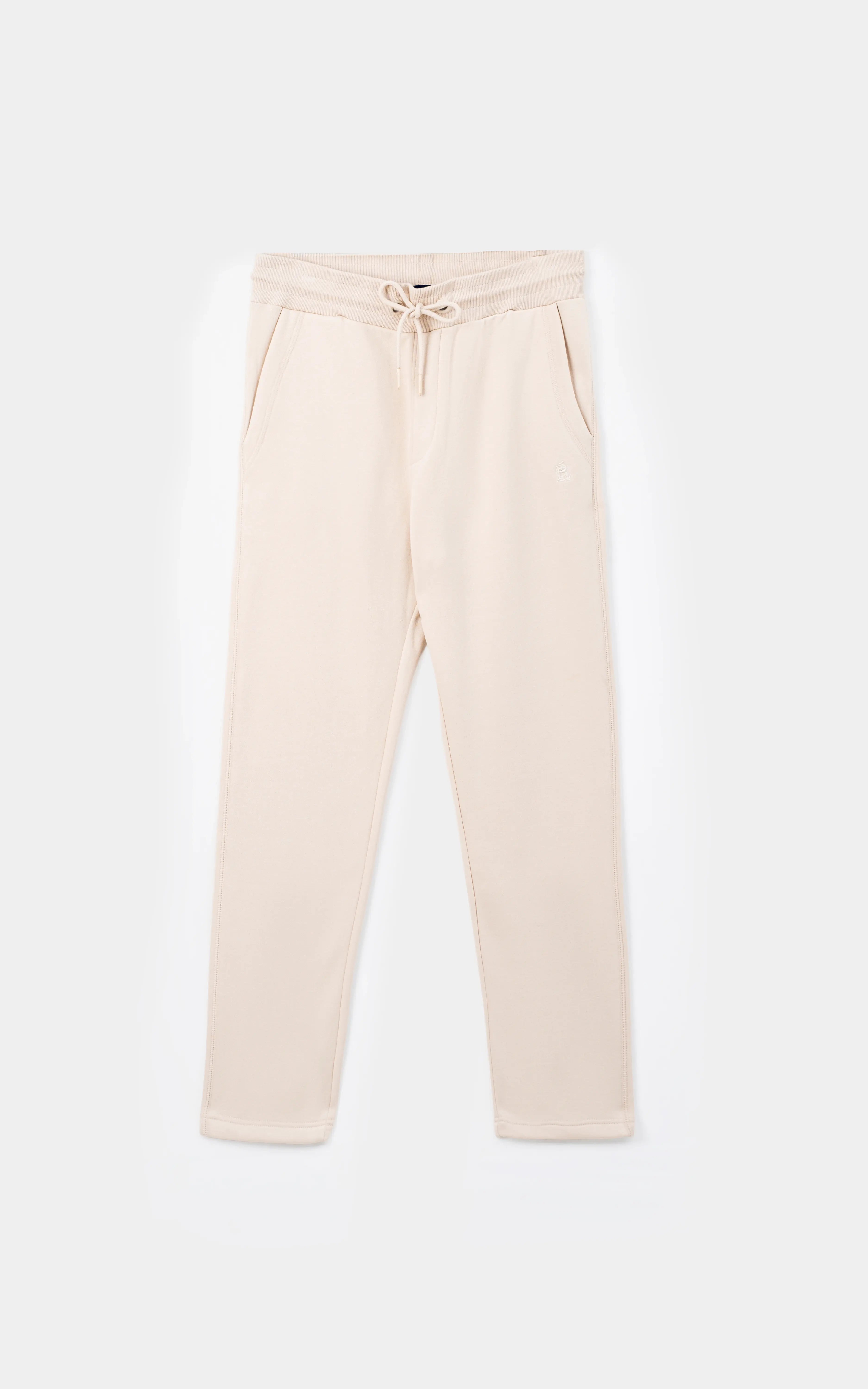 REGULAR FIT FLEECE JOGGER TROUSER BEIGE