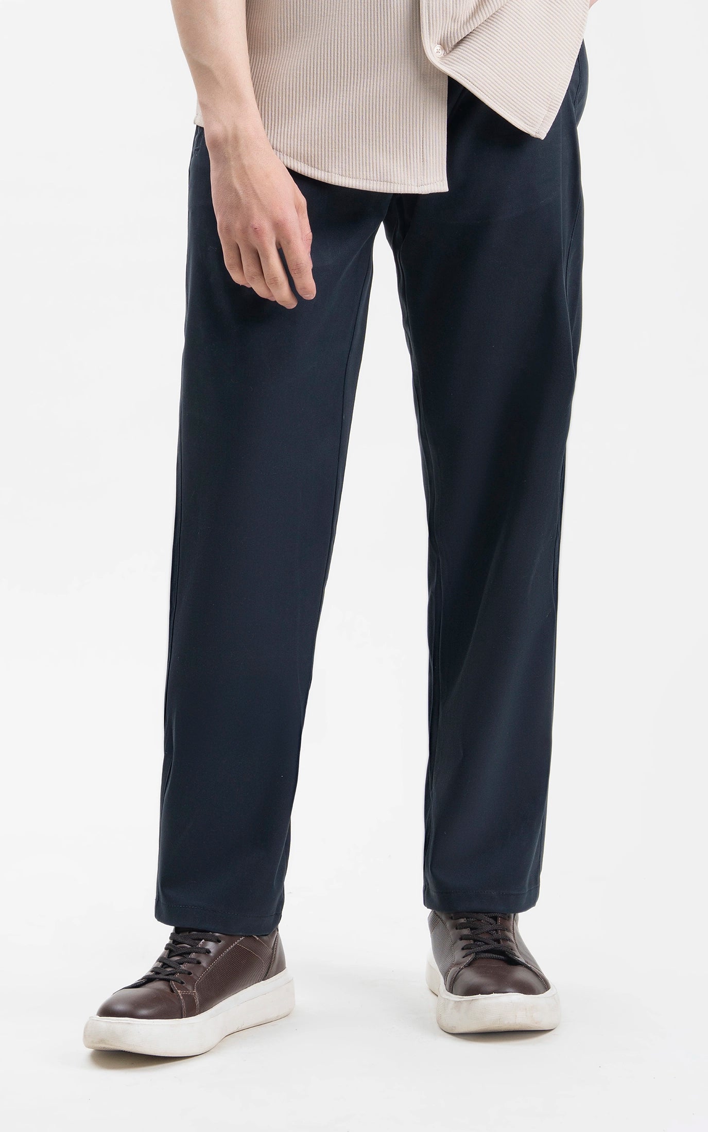 CASUAL PANT REGULAR FIT NAVY