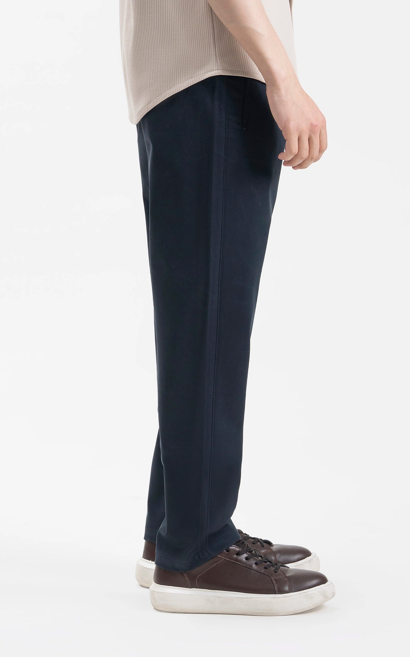 CASUAL PANT REGULAR FIT NAVY