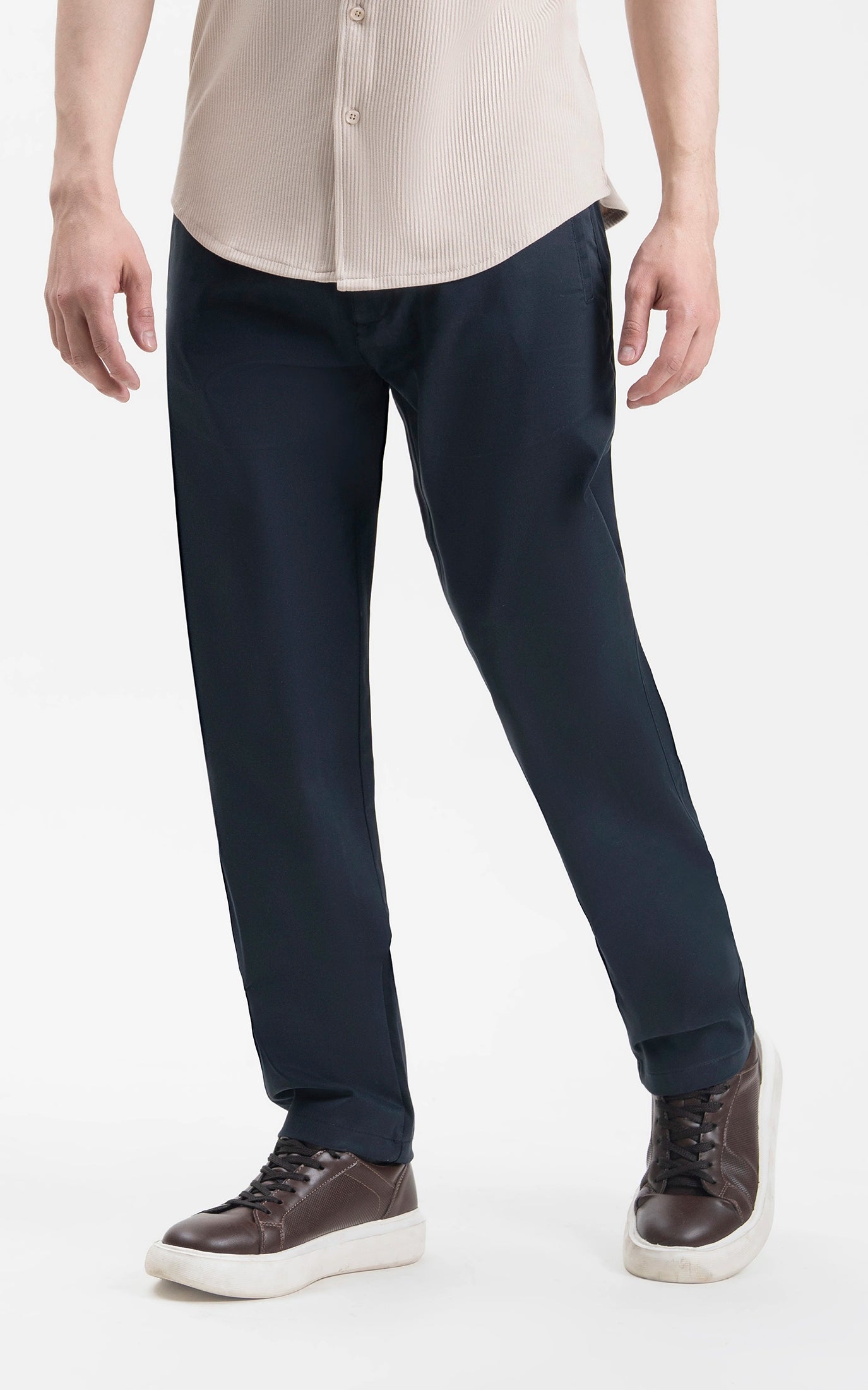 CASUAL PANT REGULAR FIT NAVY