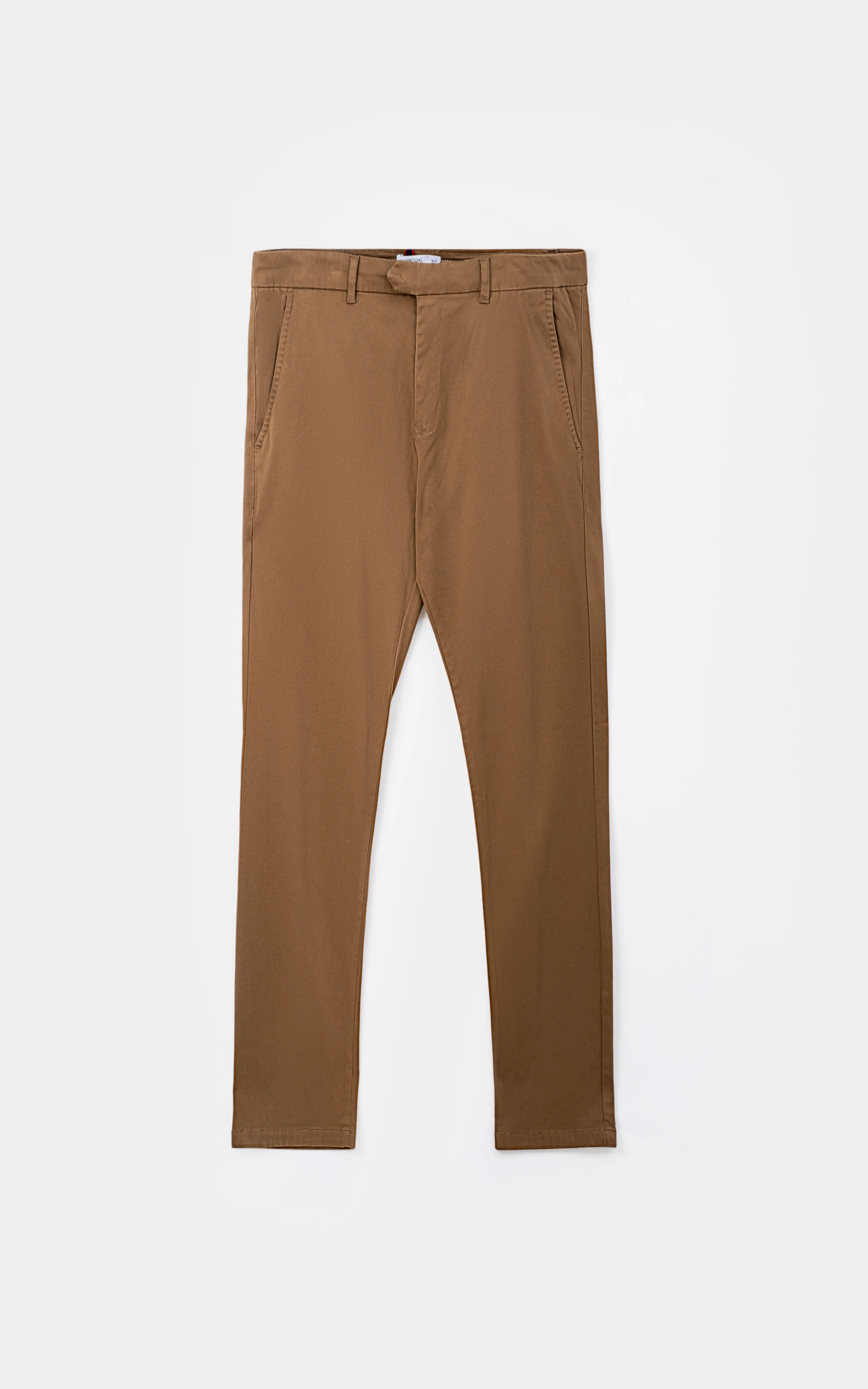 TWILL SMART FIT PANT BROWN