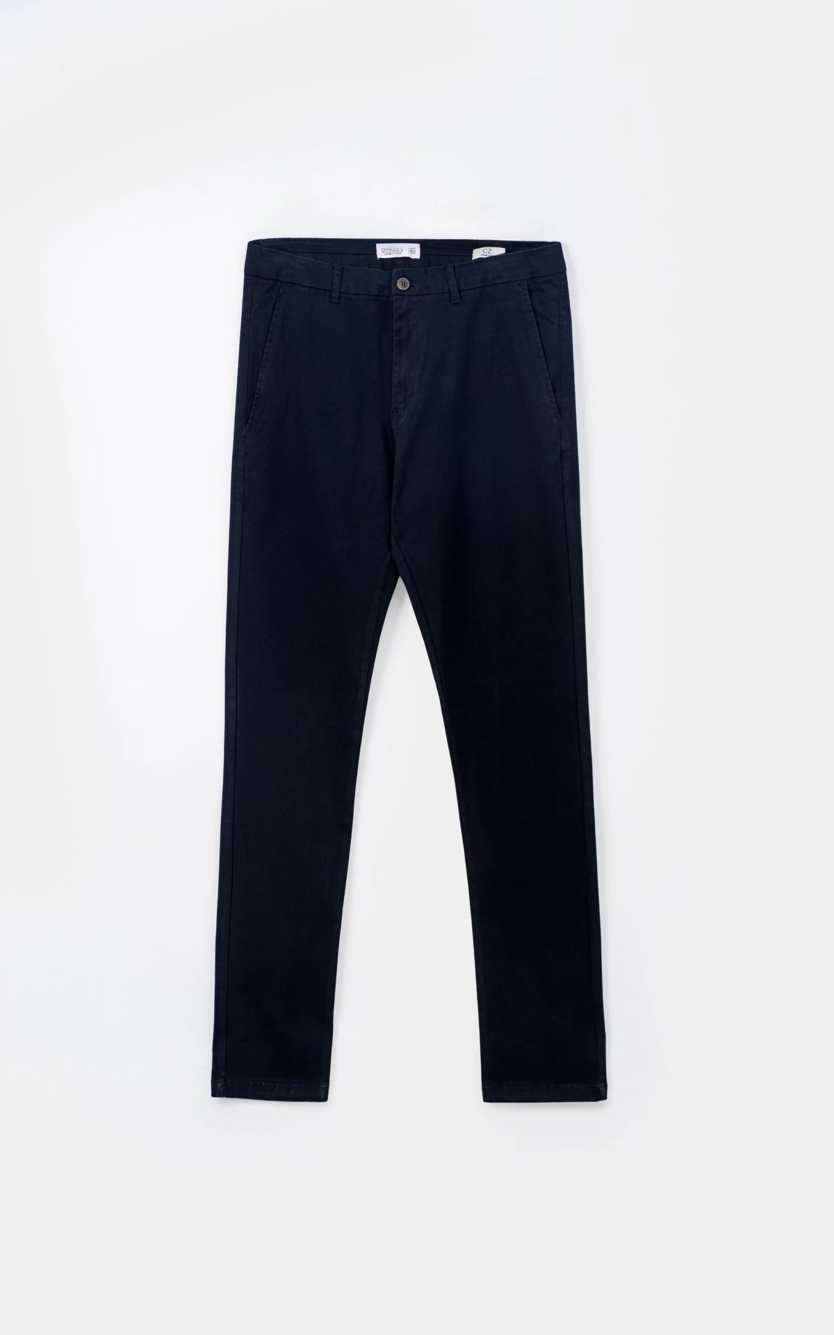 Shop Textured Regular Fit Casual Pant Navy for Men Online