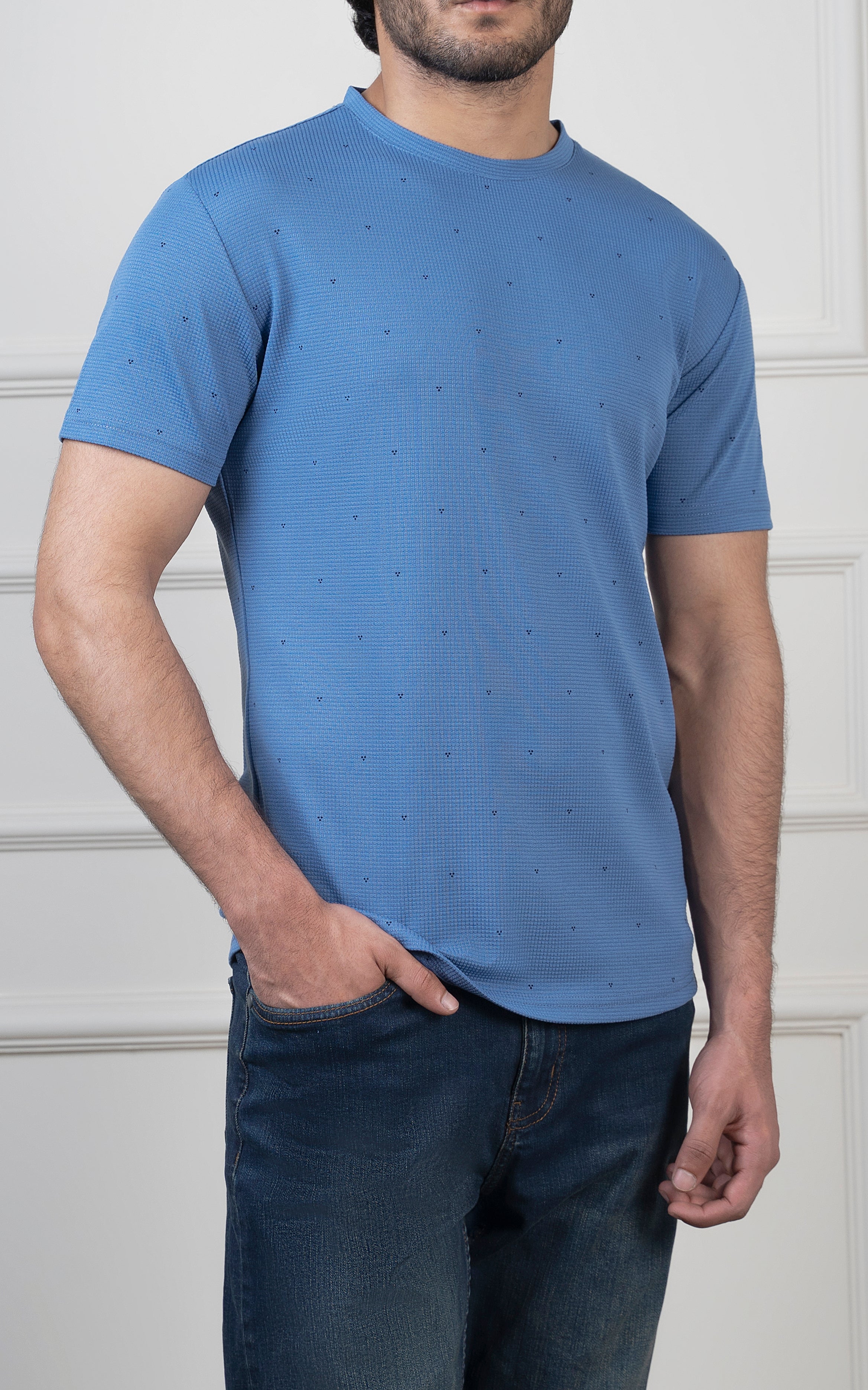 T SHIRT BLUE