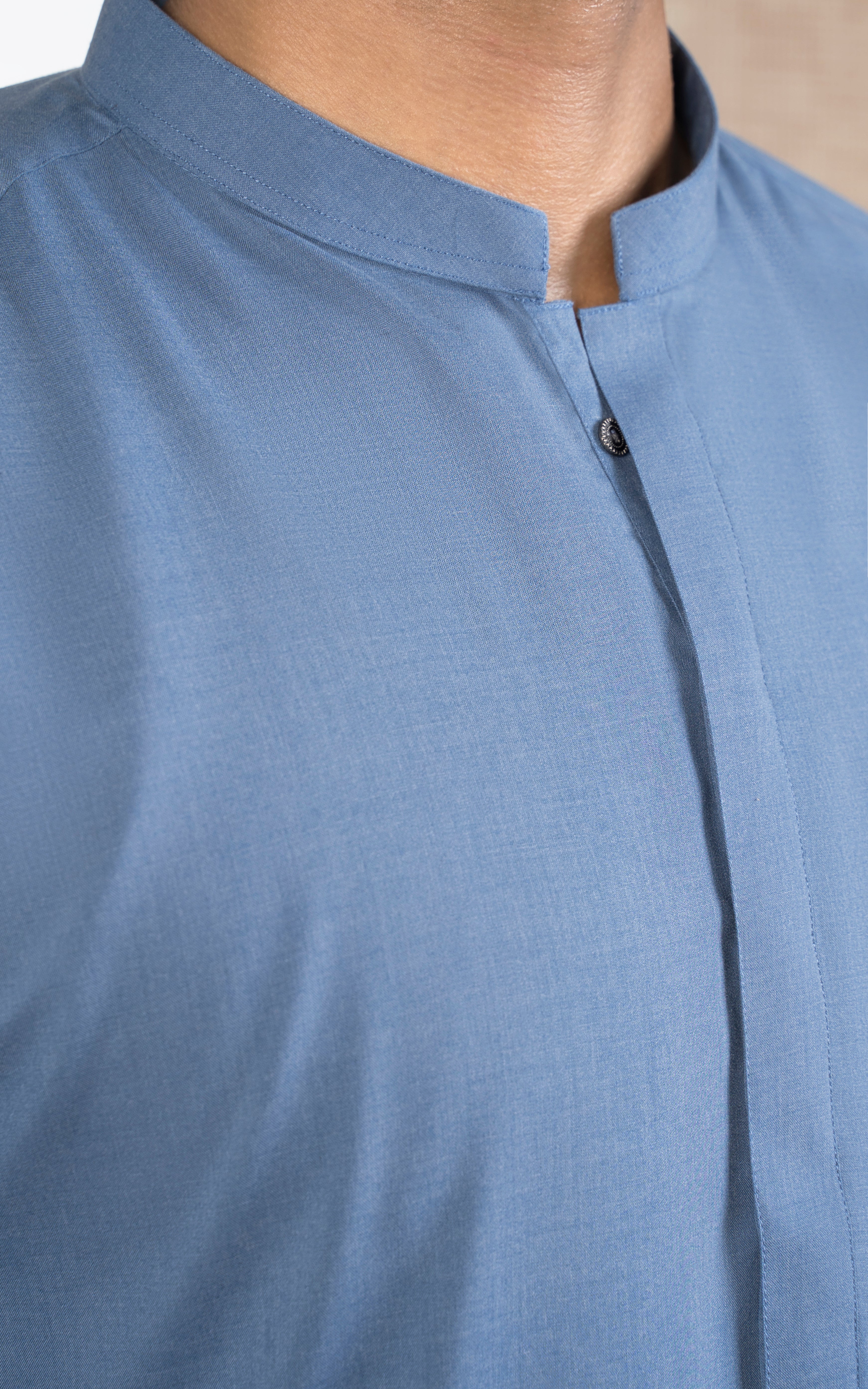 BLENDED KAMEEZ SHALWAR - CLASSIC COLLECTION  MID BLUE