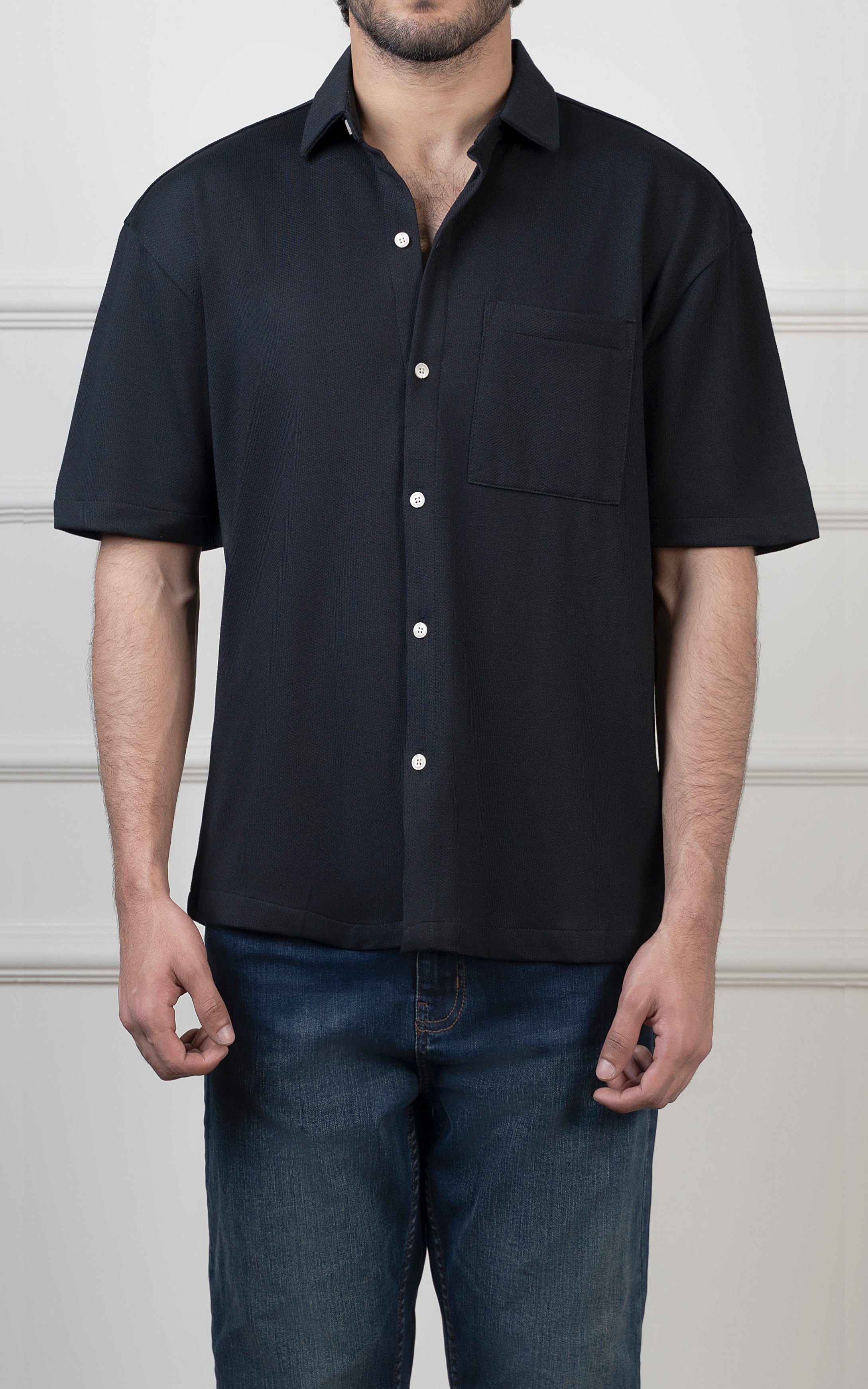 CASUAL SHIRT BLACK