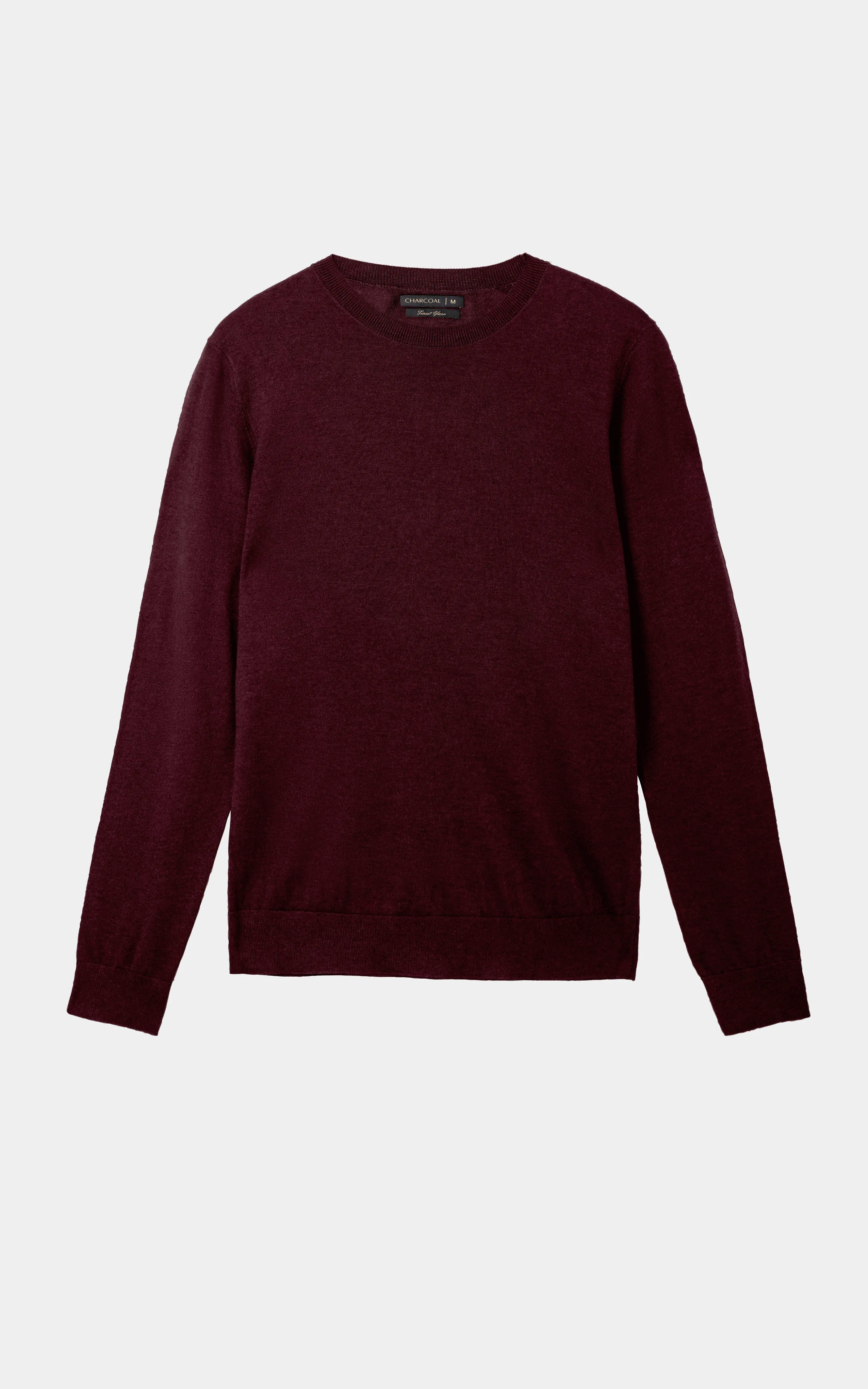 Crew Neck Sweater Maroon