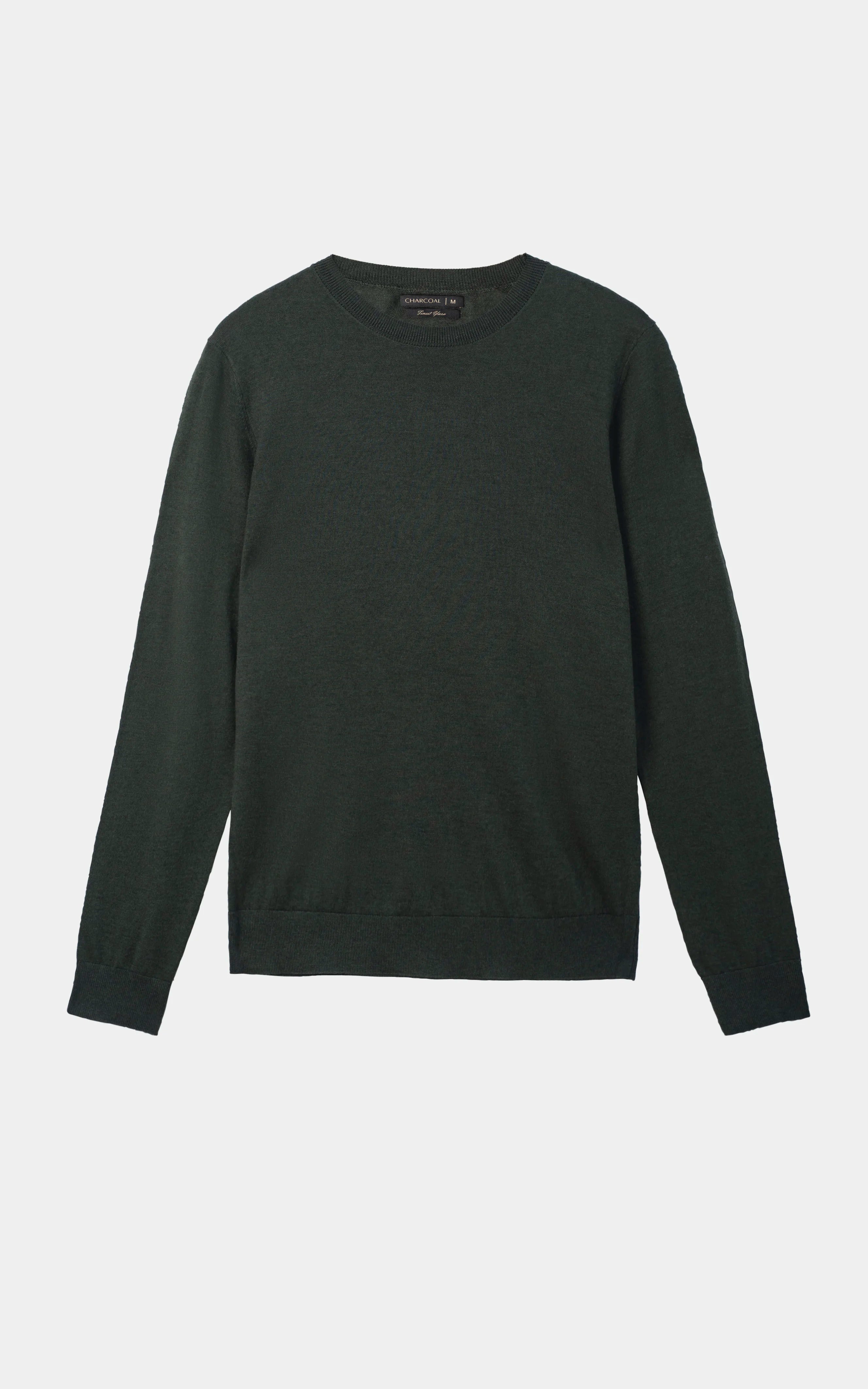 Crew Neck Sweater Green