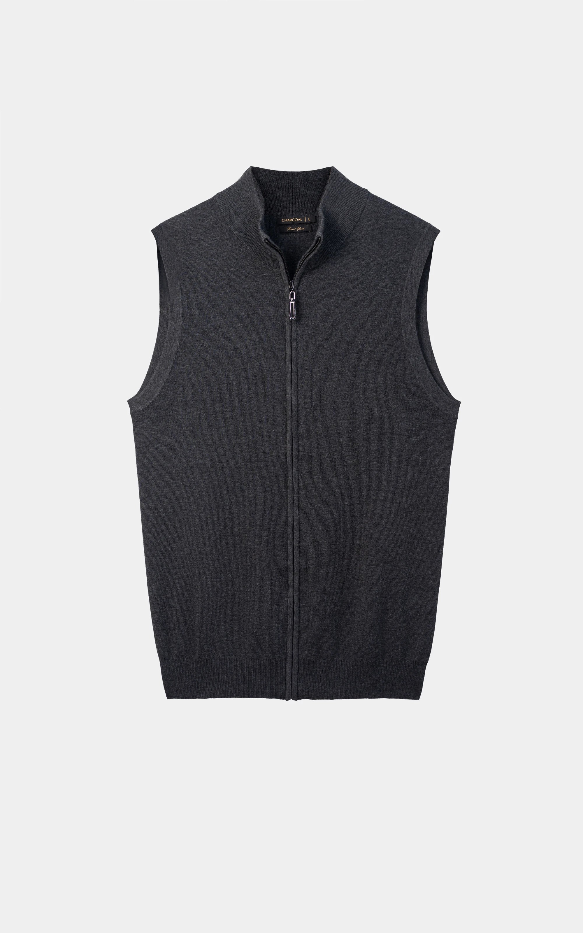 Sweater full zip Grey