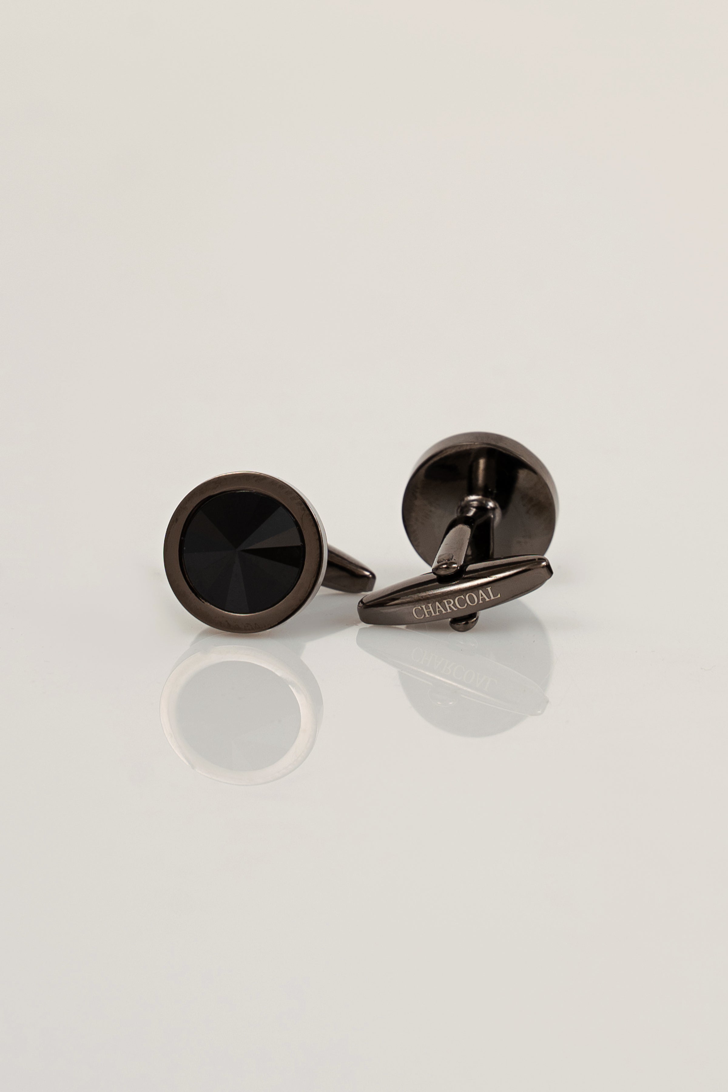 CUFFLINKS - Charcoal Clothing