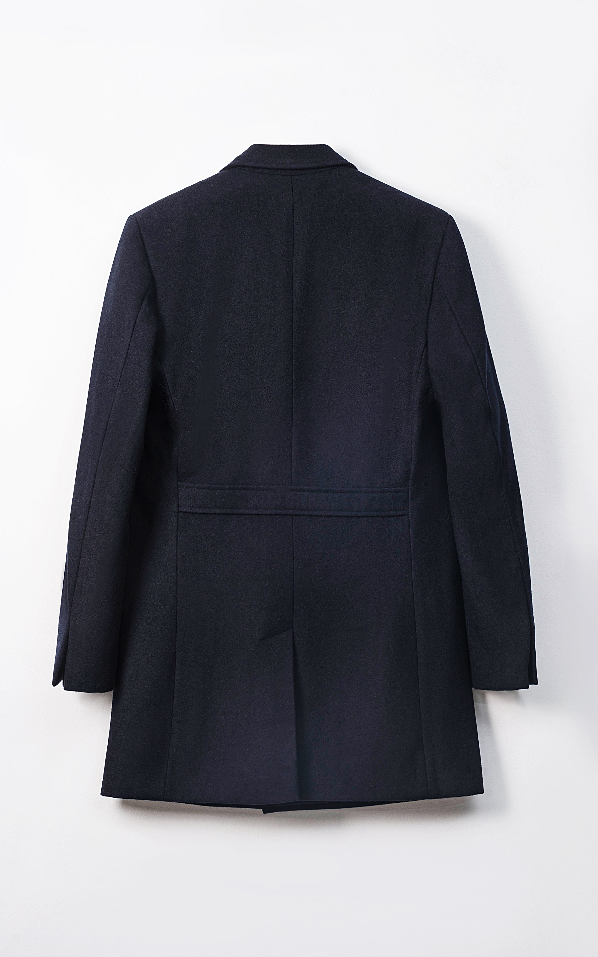 REFINED CLASSIC  LONG COAT NAVY