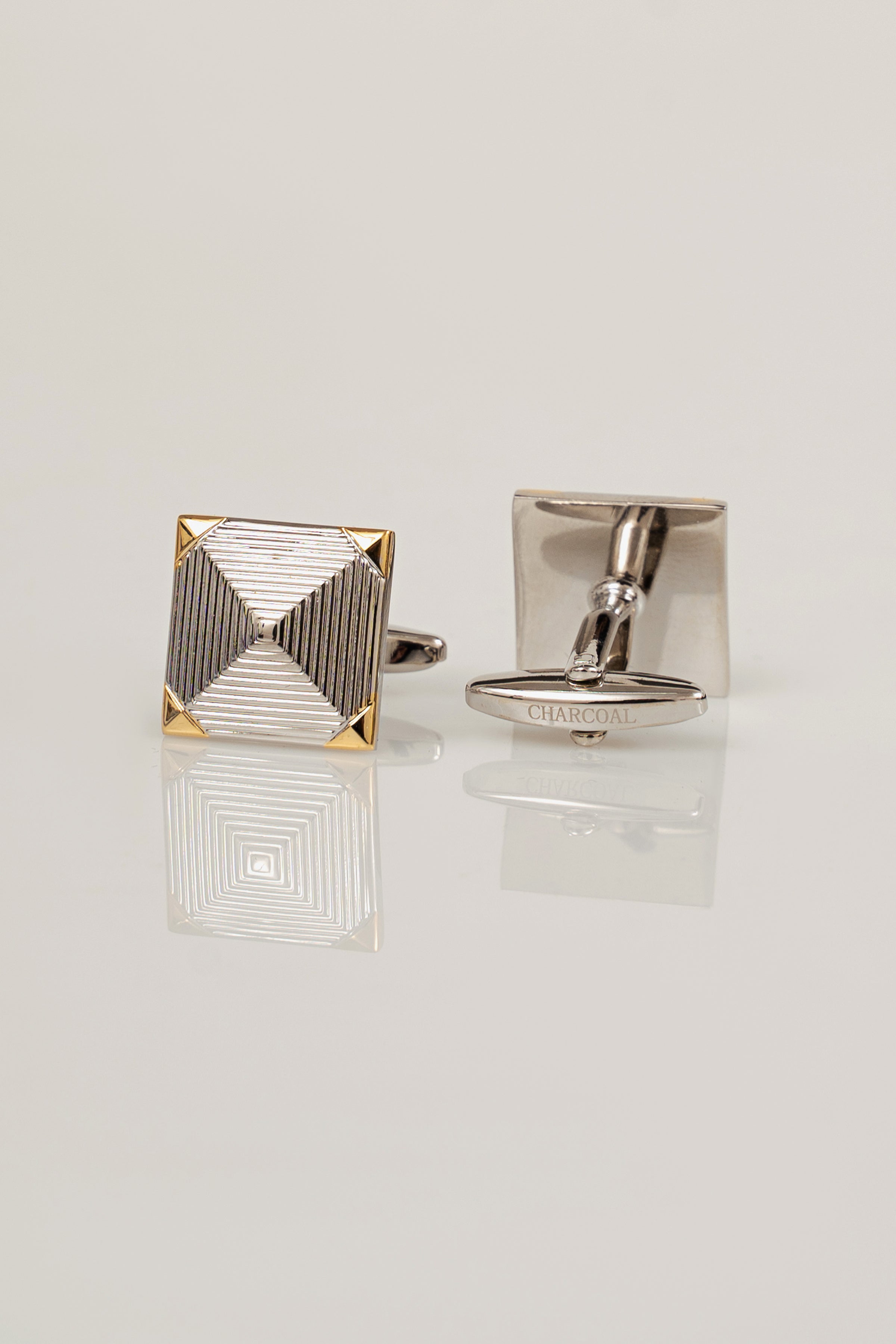 CUFFLINKS - Charcoal Clothing