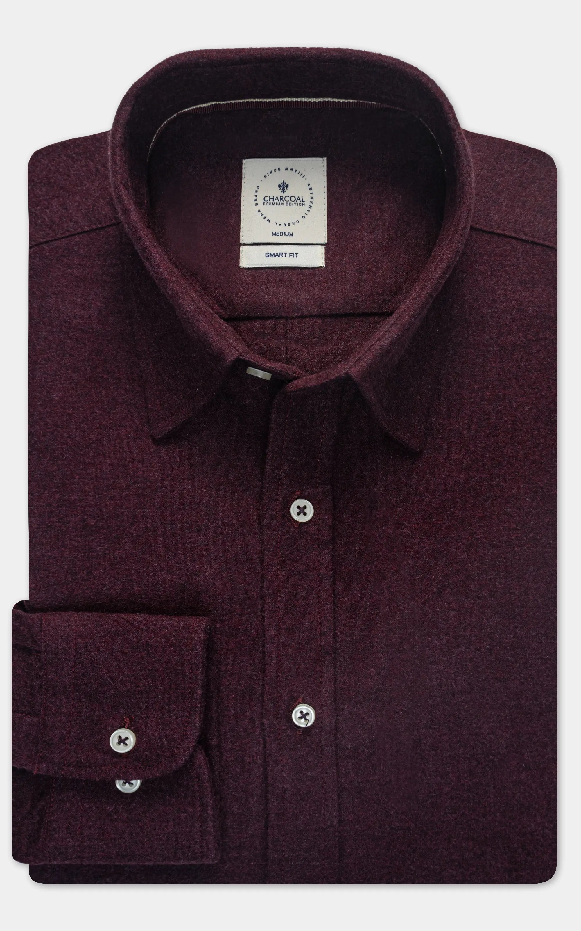 SMART SHIRT MAROON