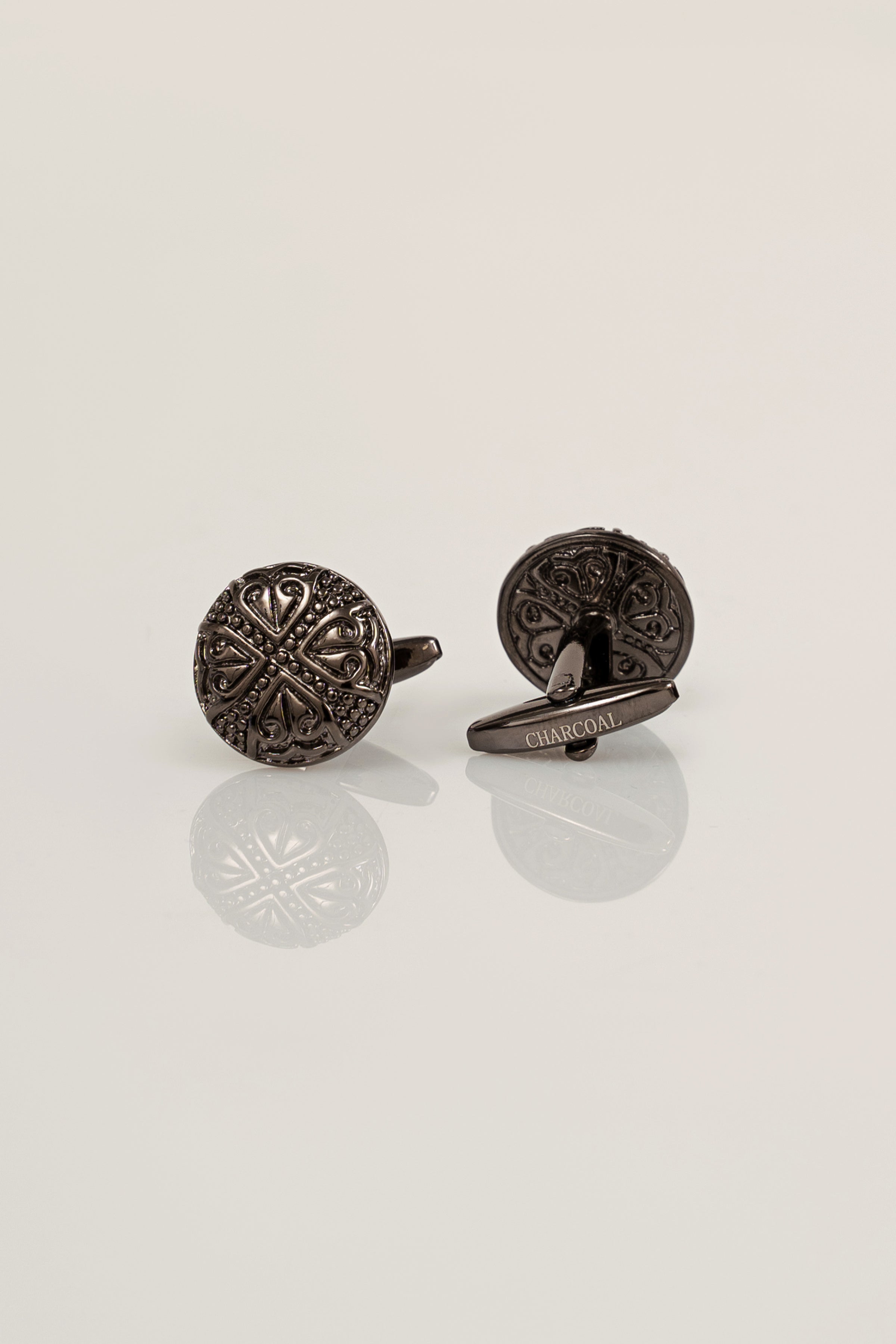 CUFFLINKS - Charcoal Clothing