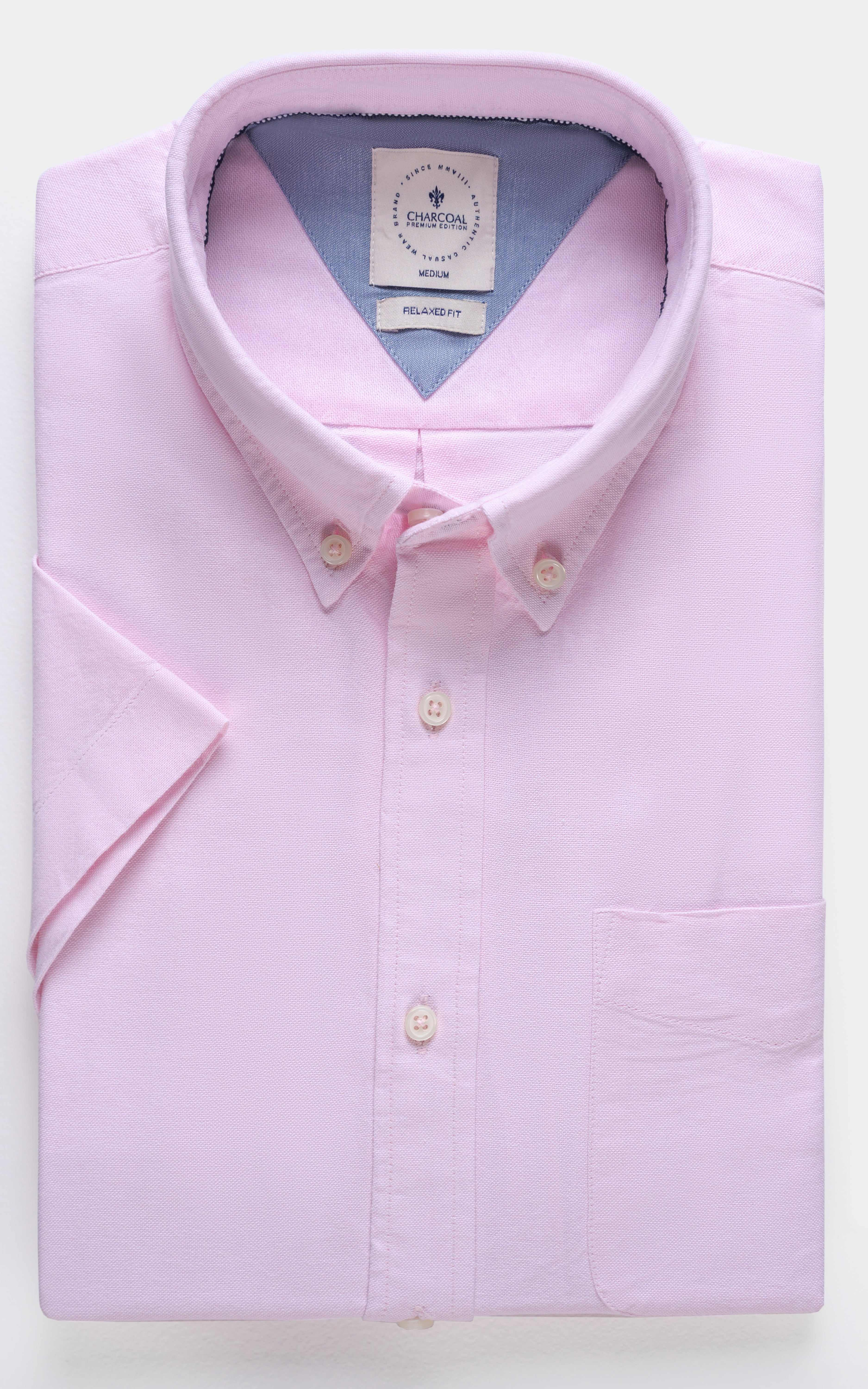 OXFORD RELAXED SHIRT LIGHT PINK