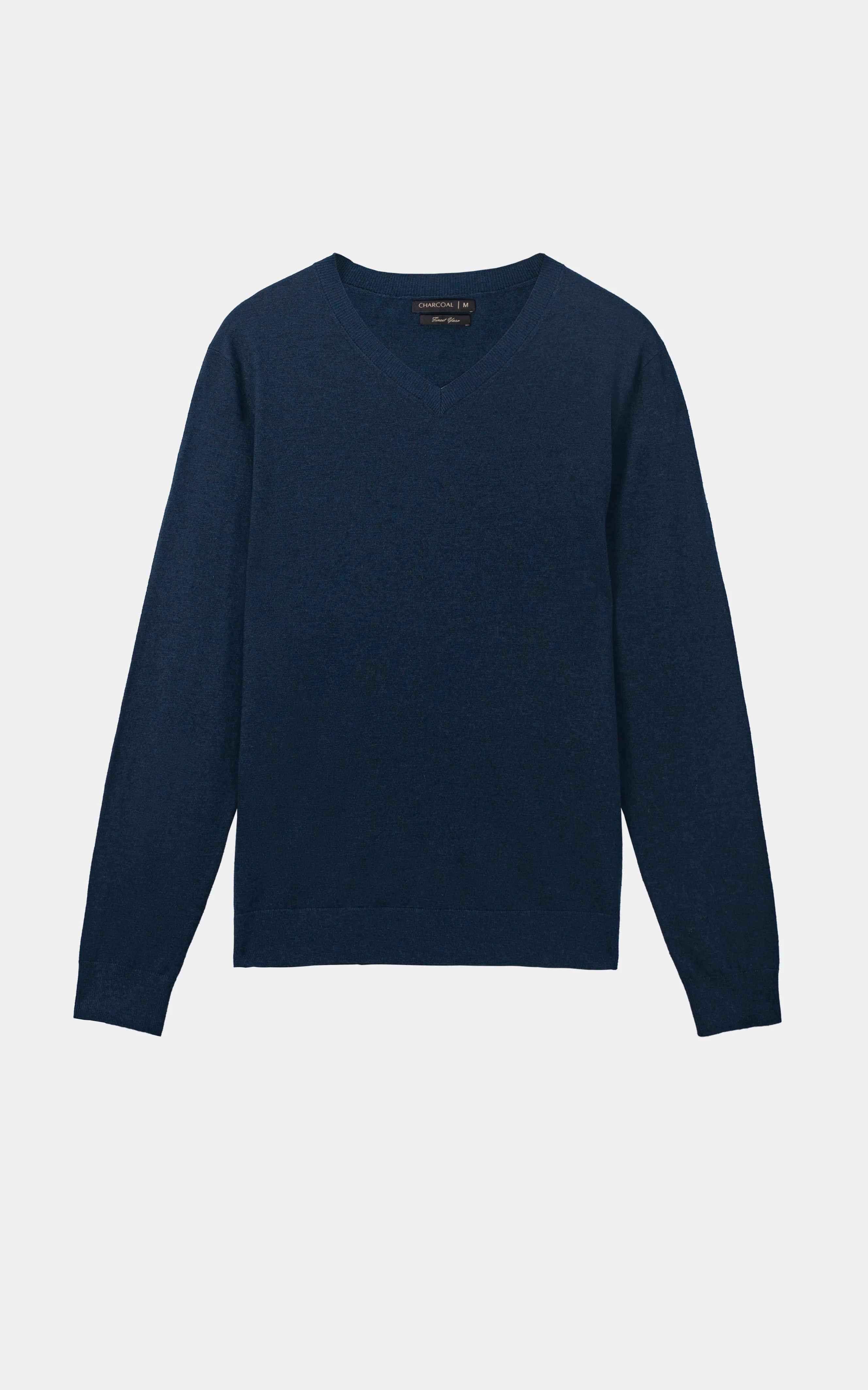 V-Neck Sweater Navy