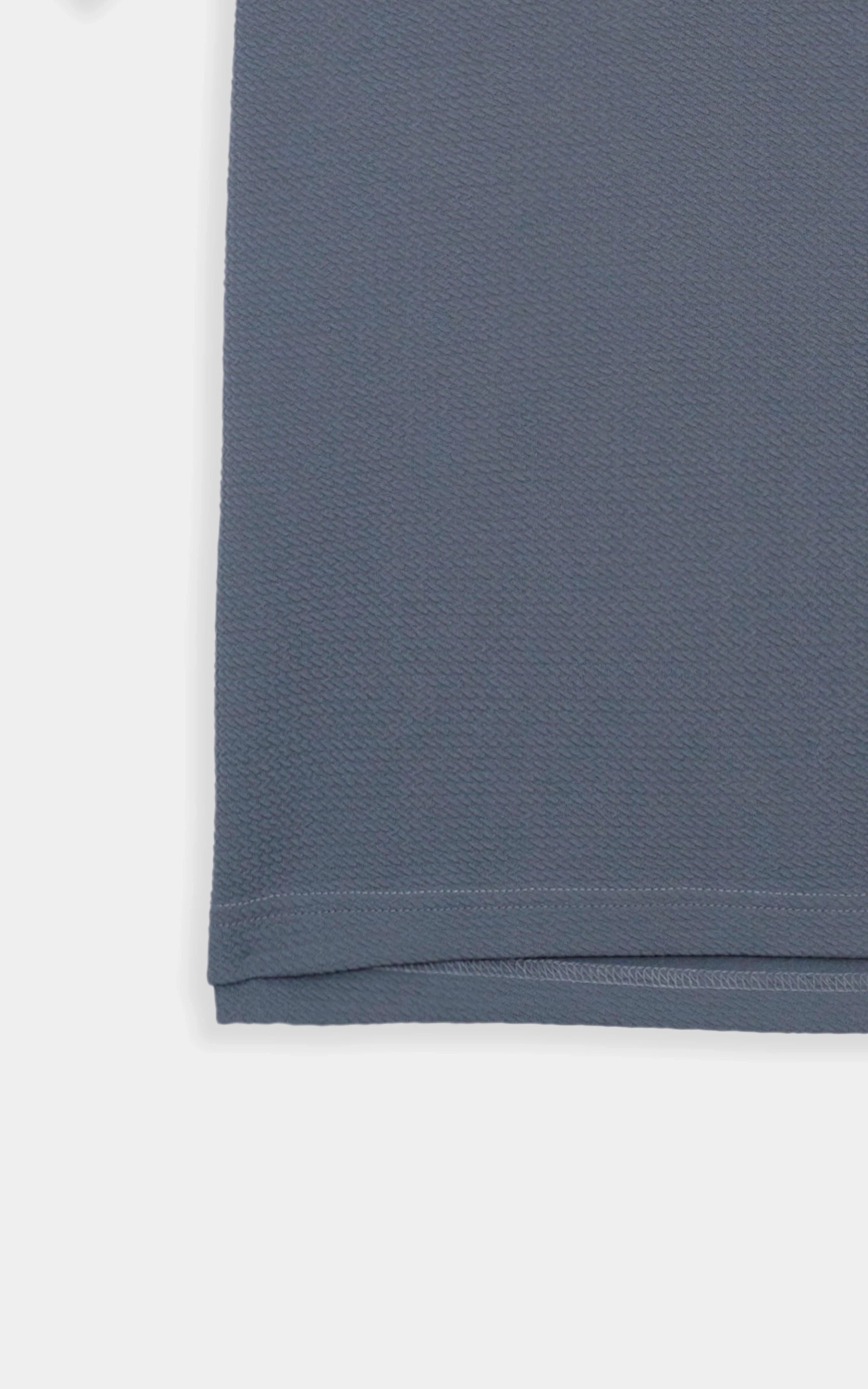 OVERSIZE POLO SHIRT GREY