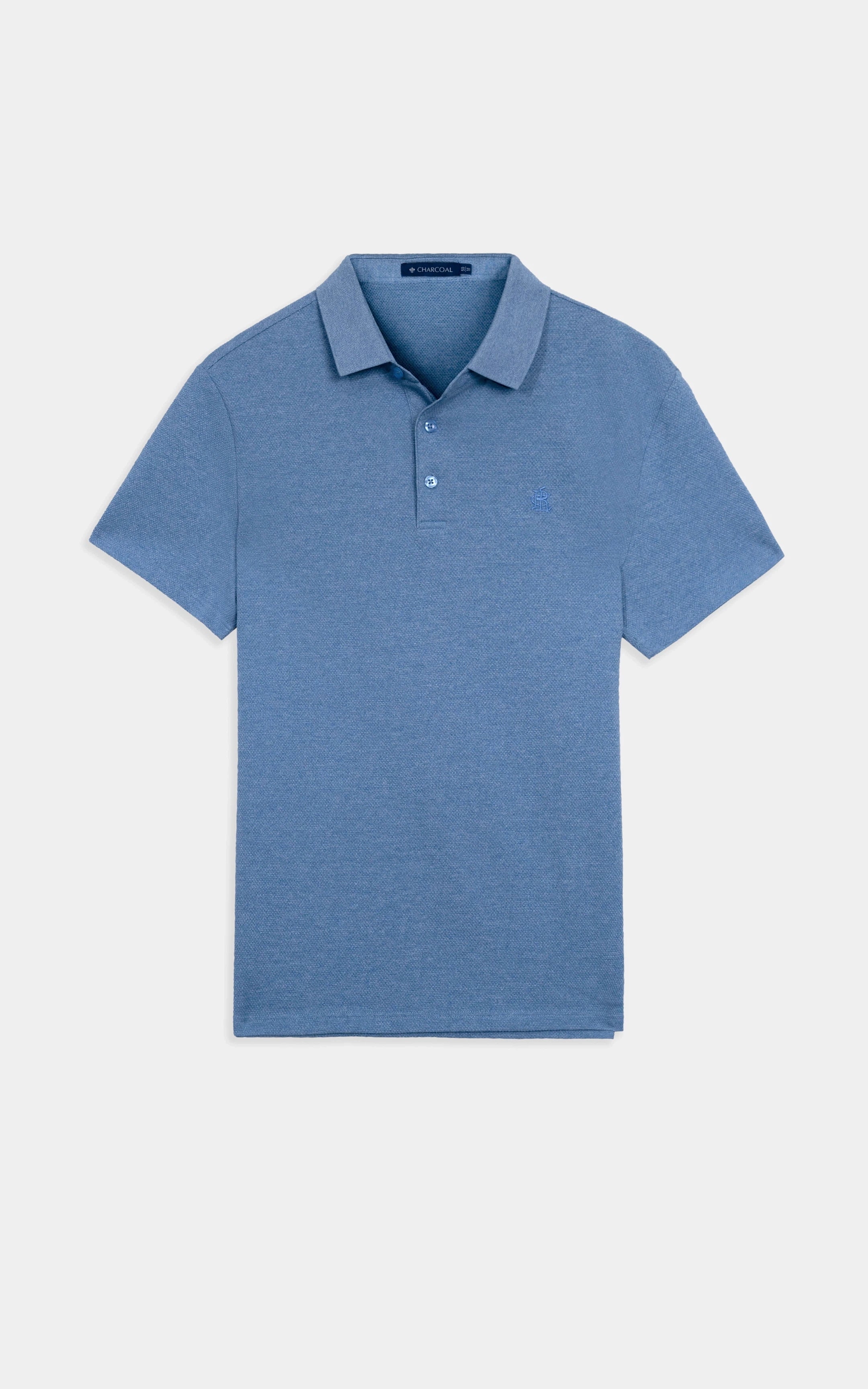 SMART FIT CLASSIC PREMIUM STRIPED POLO SHIRT BLUE