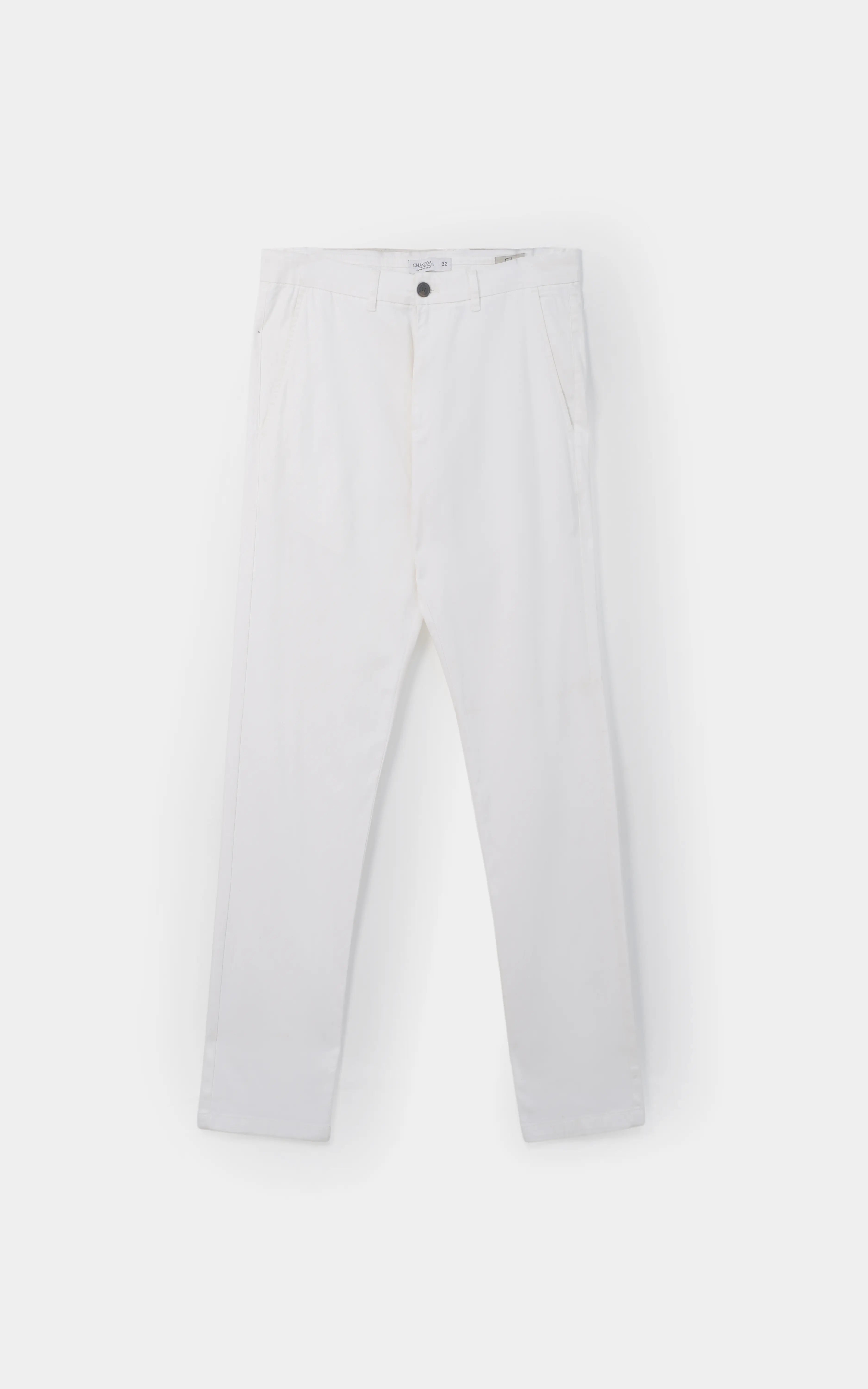 TWILL SMART FIT PANT WHITE