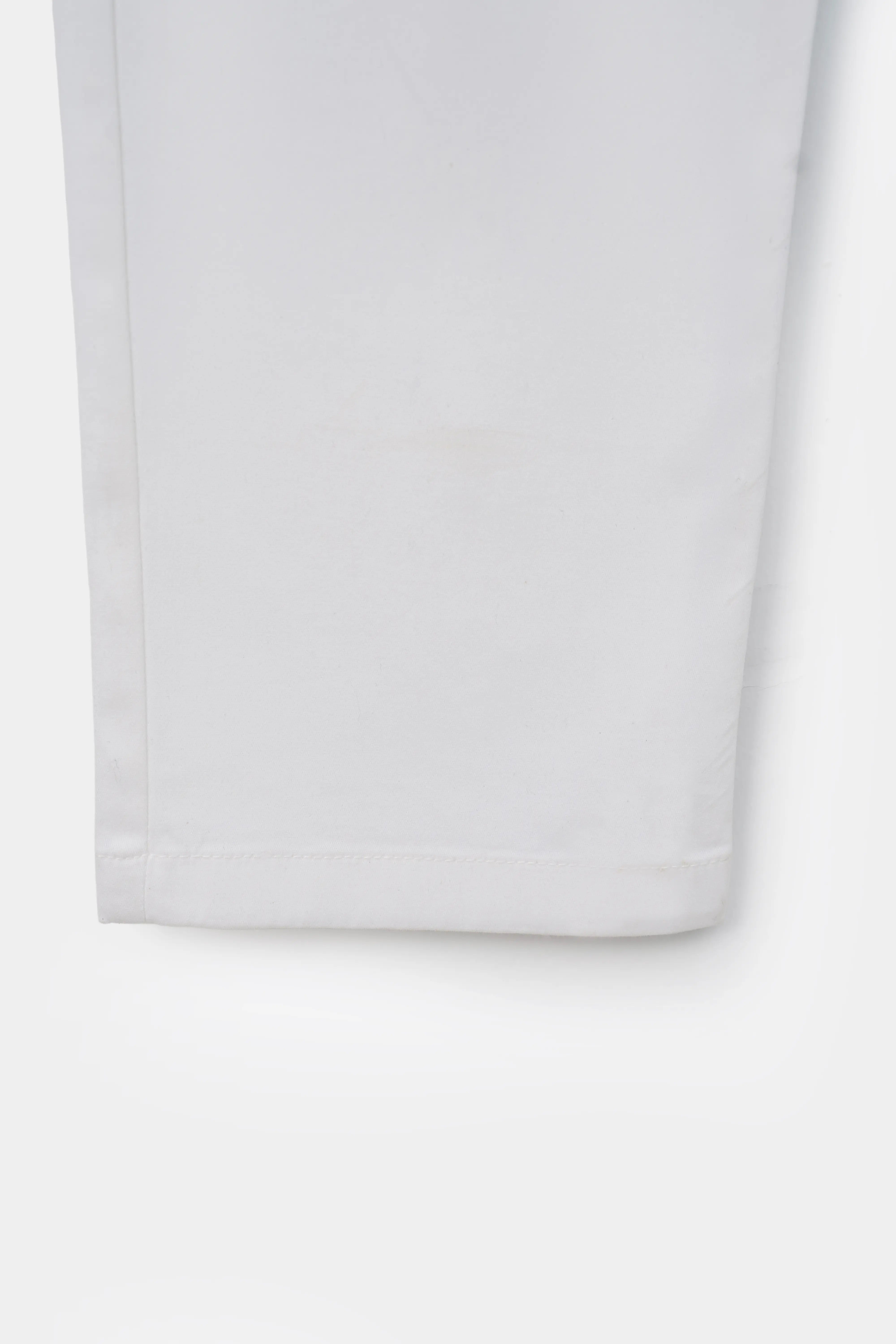 TWILL SMART FIT PANT WHITE